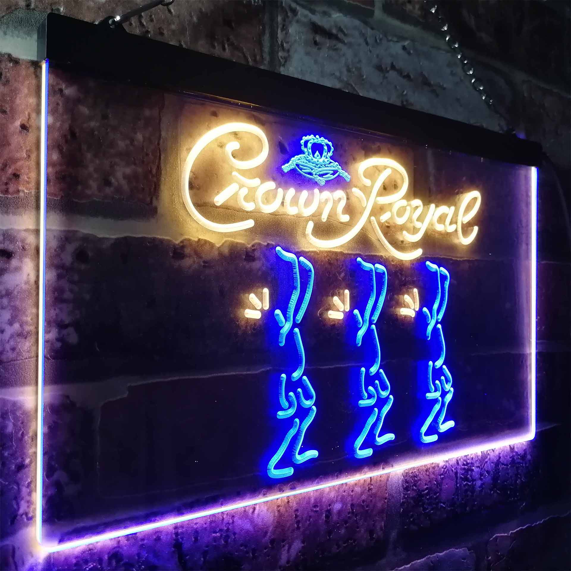 Crown Royal Beer Neon LED Sign