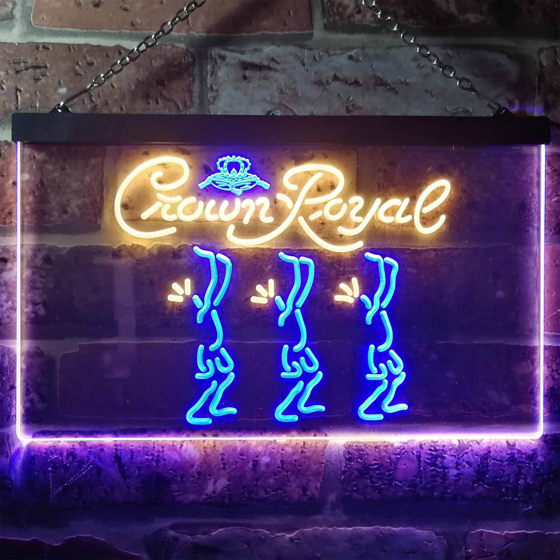 Crown Royal Beer Neon LED Sign