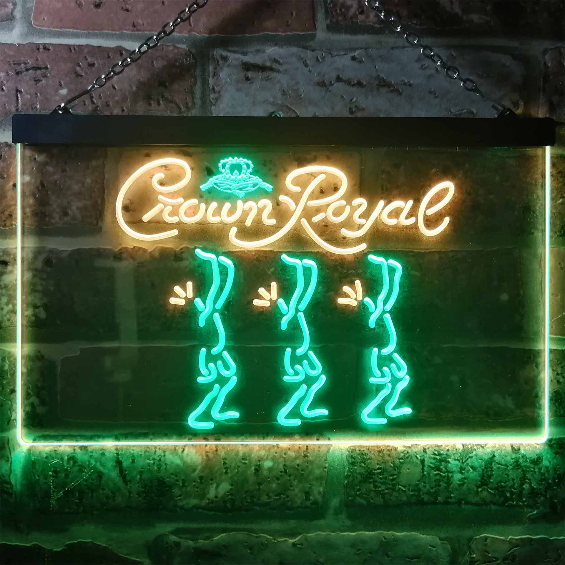 Crown Royal Beer Neon LED Sign