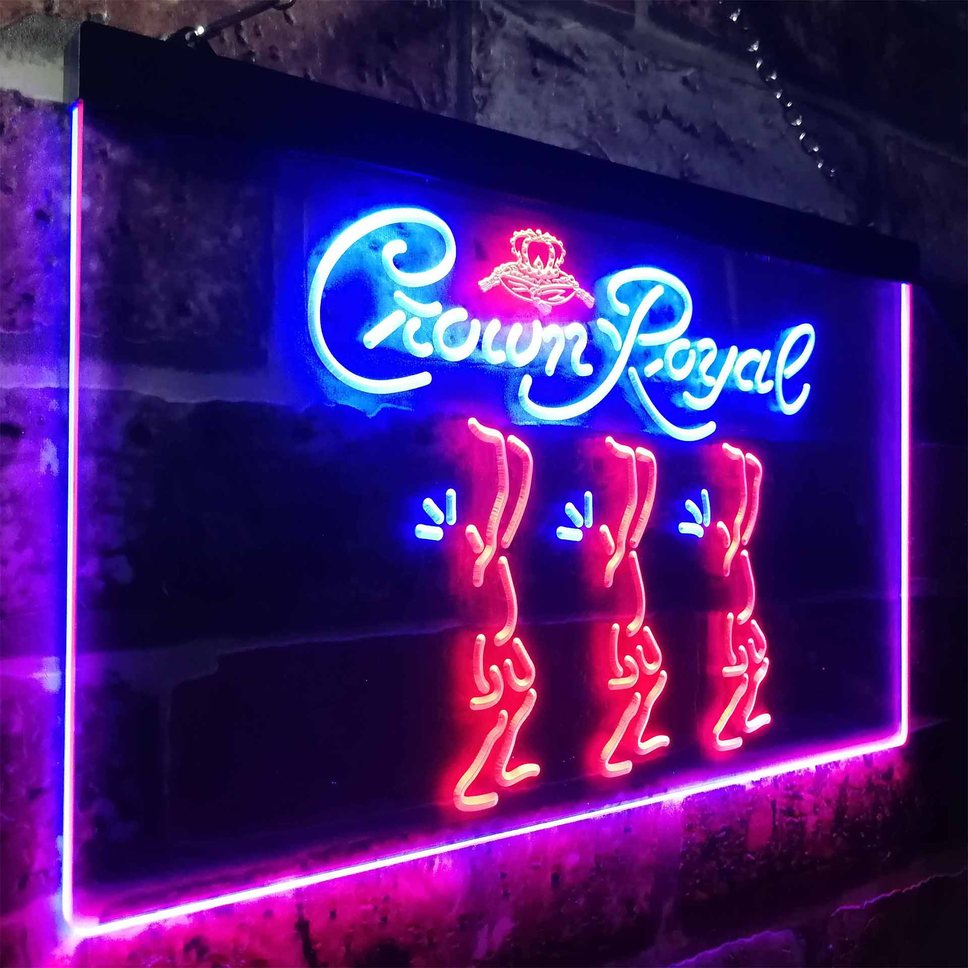 Crown Royal Beer Neon LED Sign