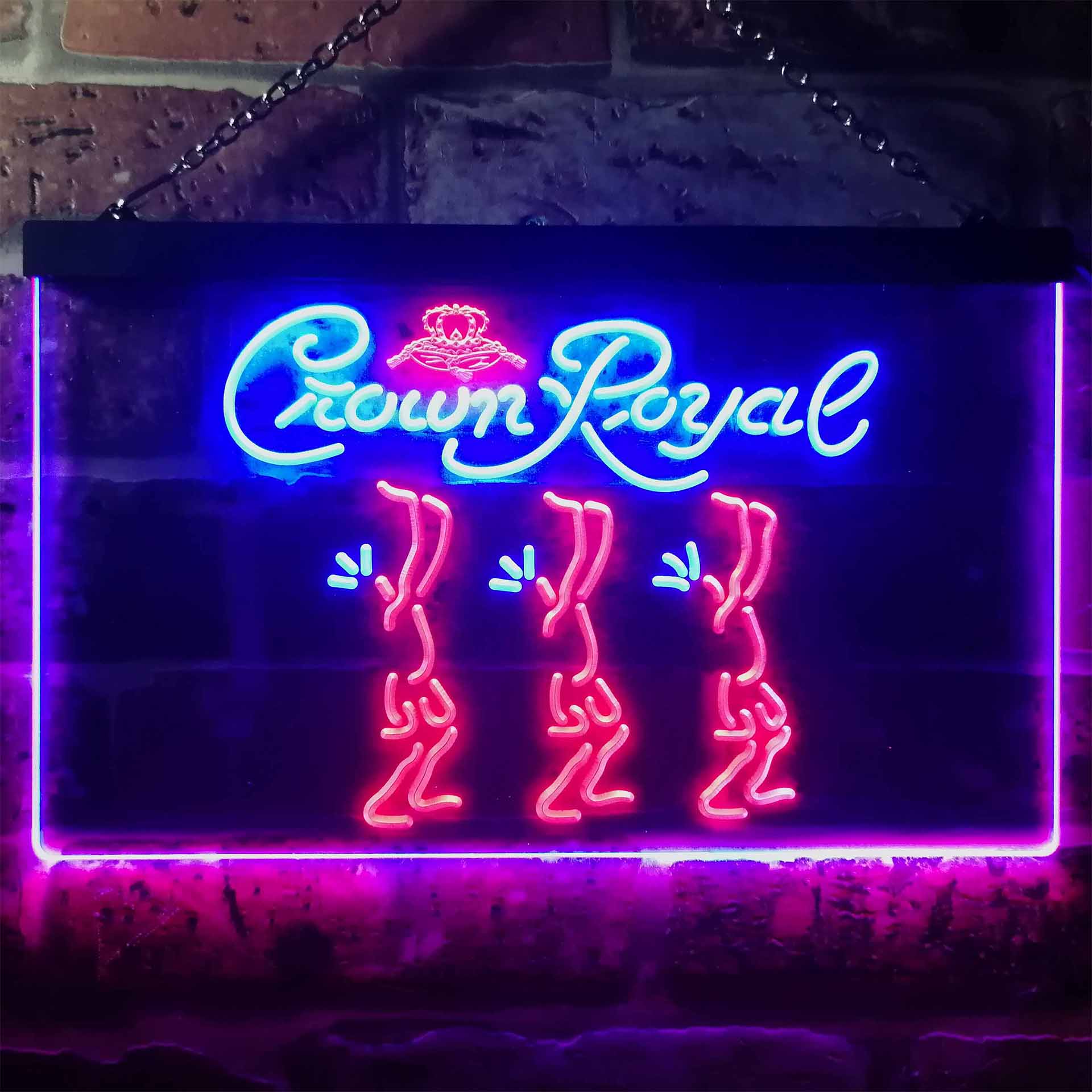 Crown Royal Beer Neon LED Sign