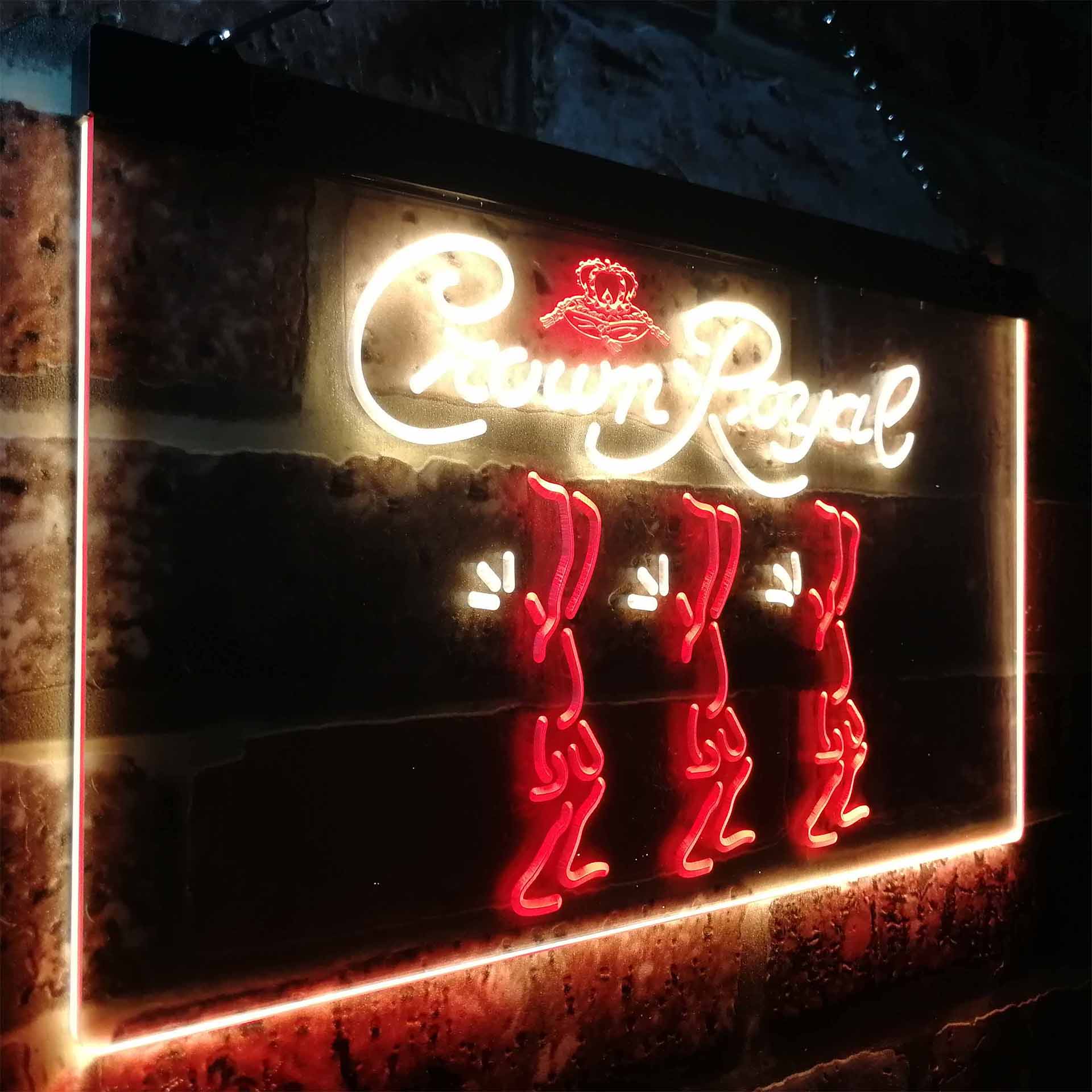 Crown Royal Beer Neon LED Sign