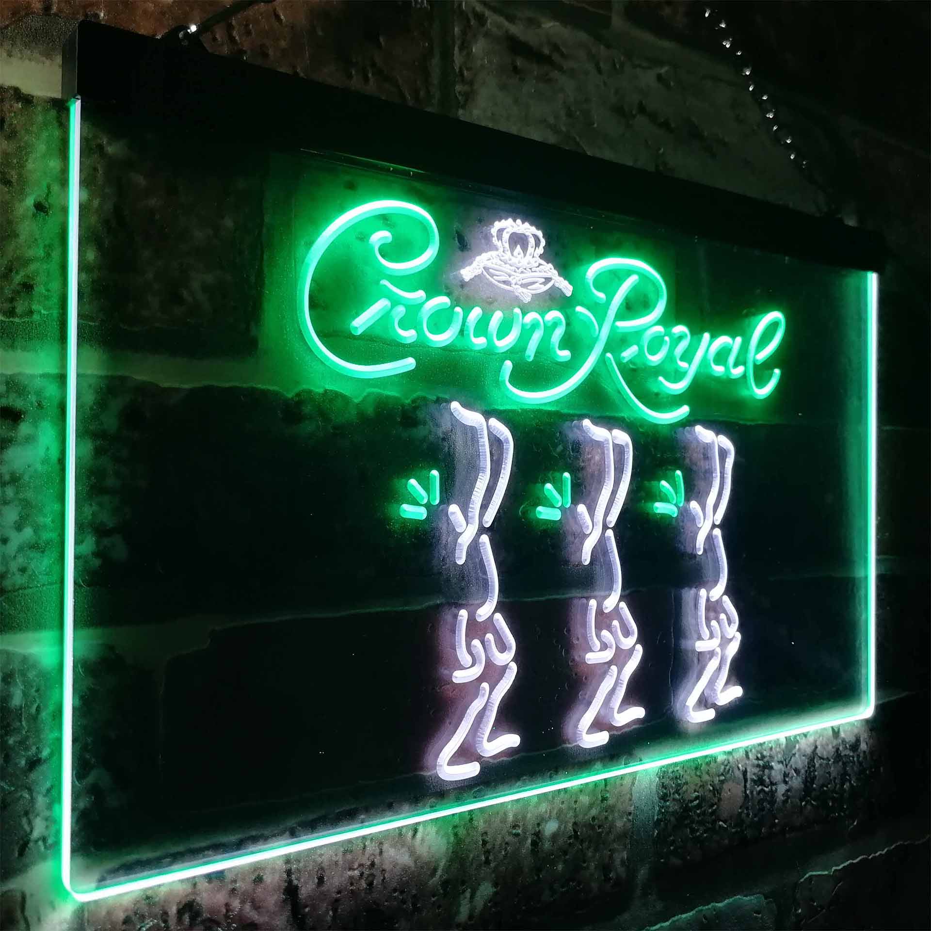 Crown Royal Beer Neon LED Sign