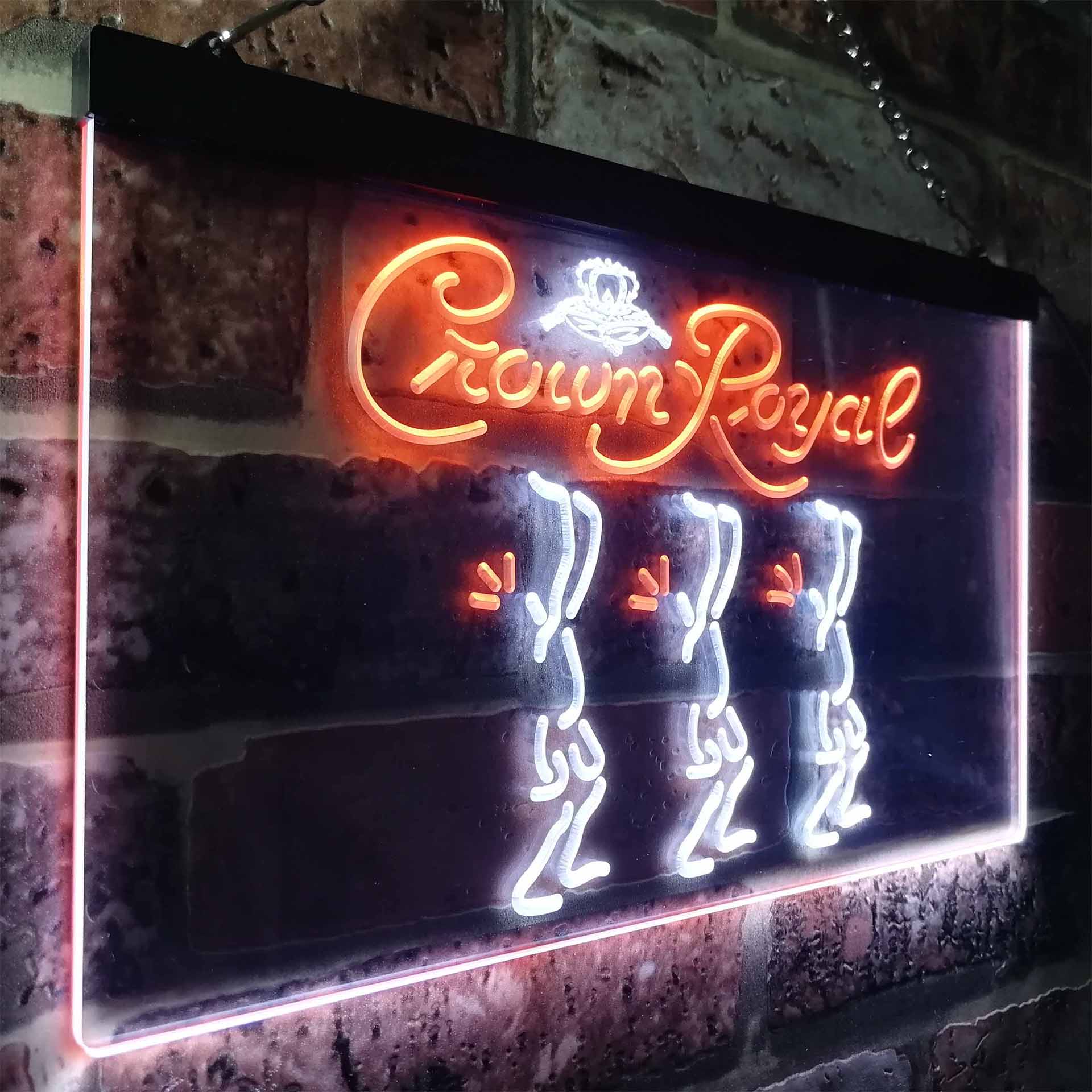 Crown Royal Beer Neon LED Sign