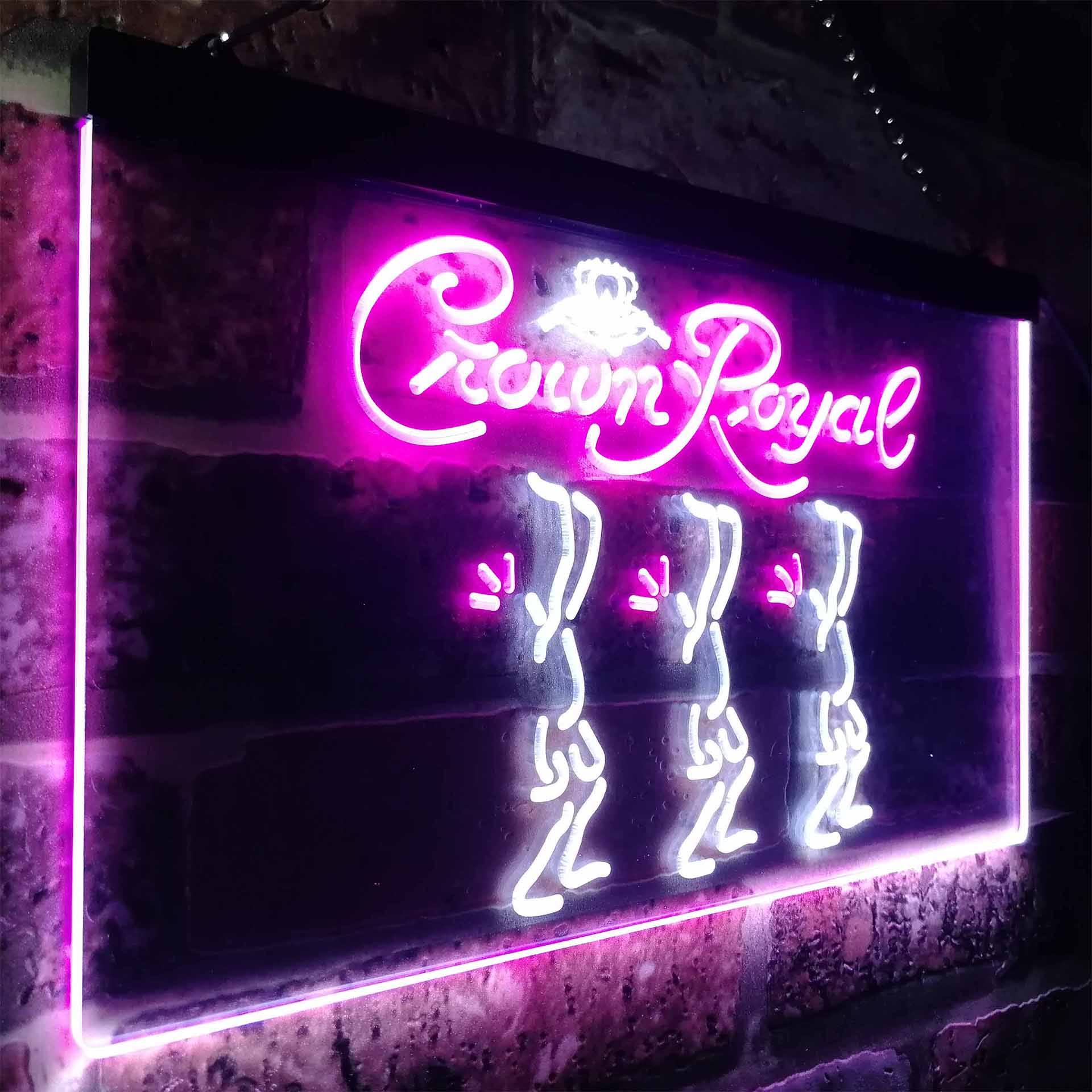 Crown Royal Beer Neon LED Sign