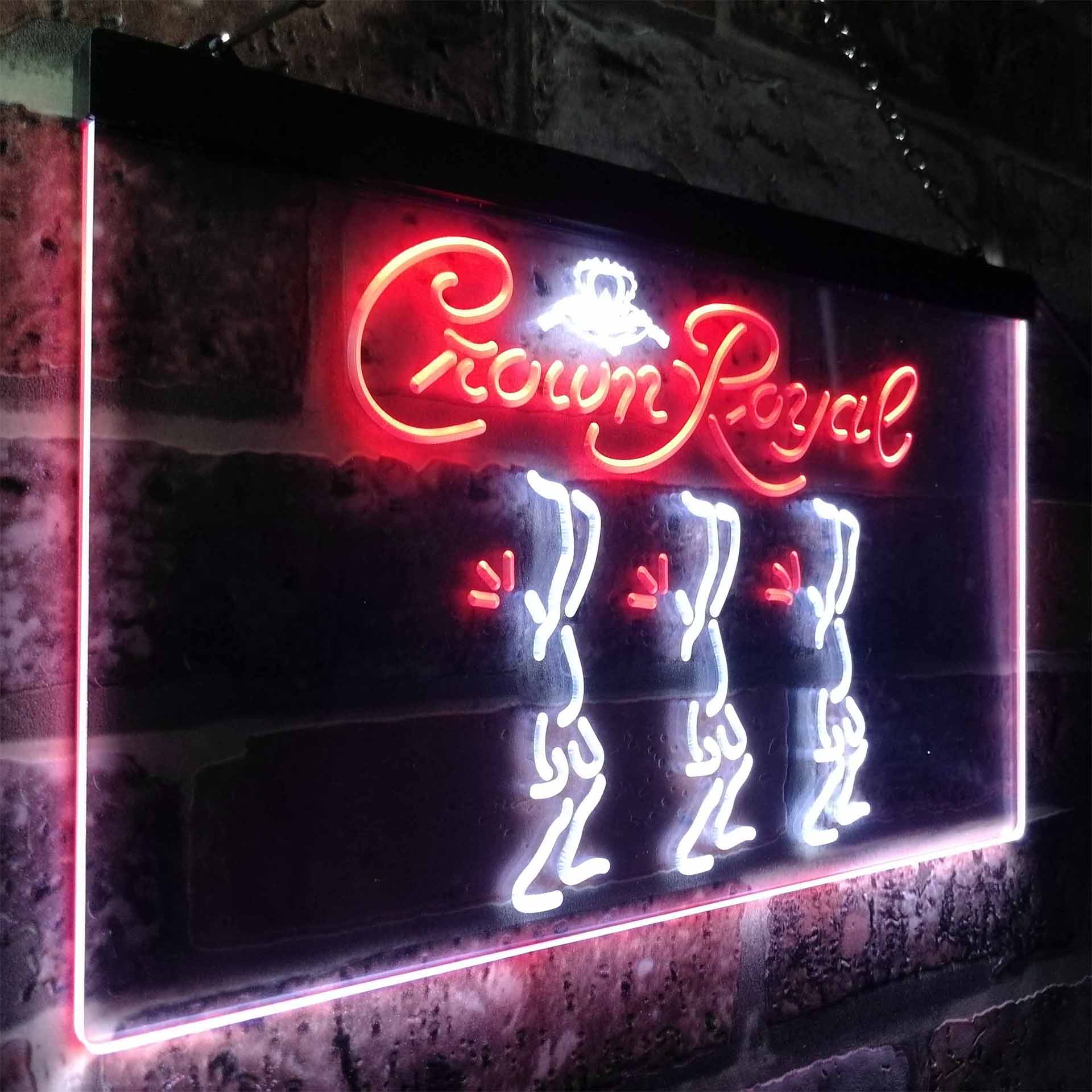 Crown Royal Beer Neon LED Sign