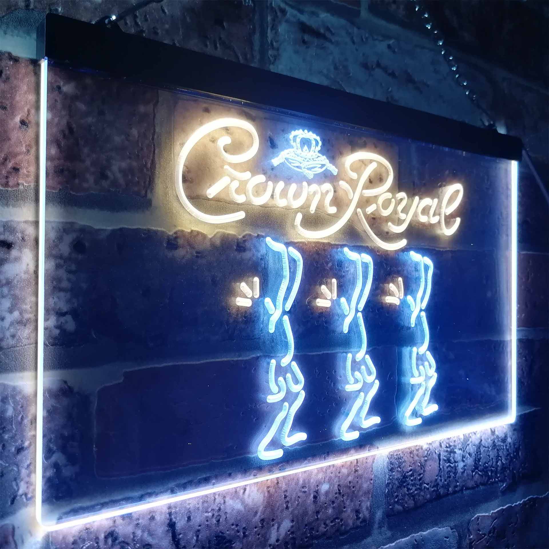 Crown Royal Beer Neon LED Sign