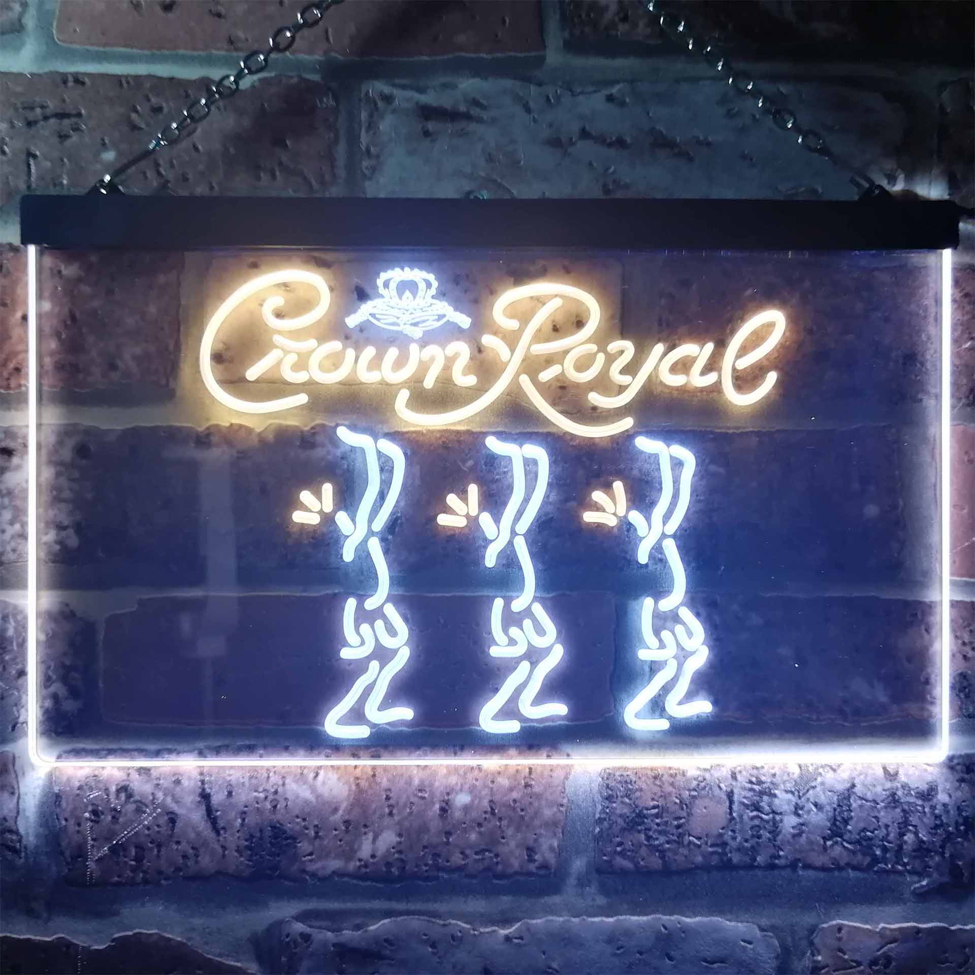 Crown Royal Beer Neon LED Sign