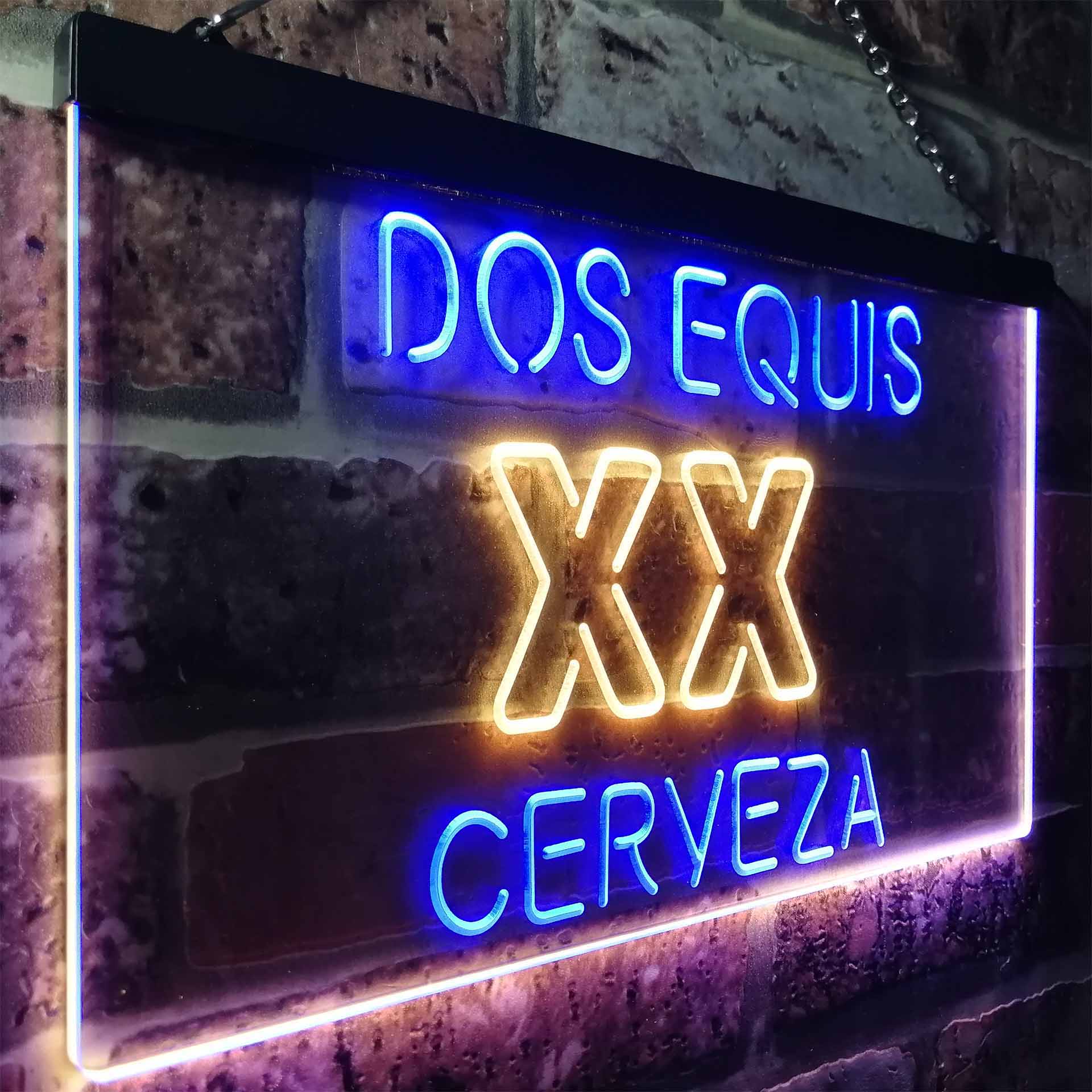 Dos Equis XX Cerveza Neon LED Sign