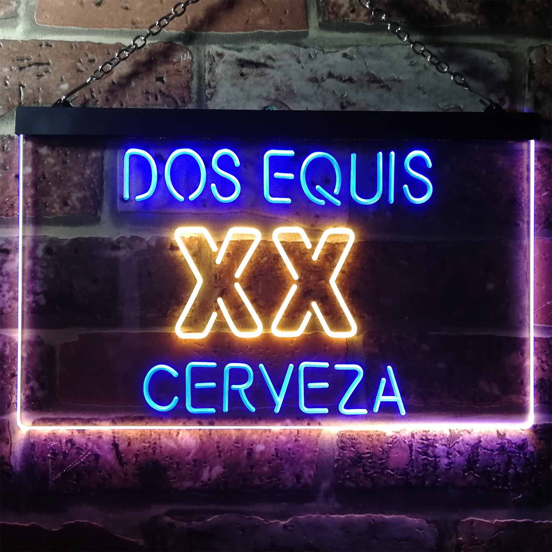 Dos Equis XX Cerveza Neon LED Sign