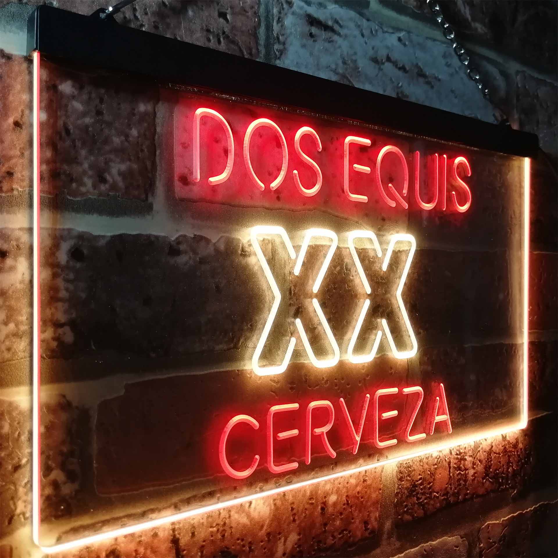 Dos Equis XX Cerveza Neon LED Sign