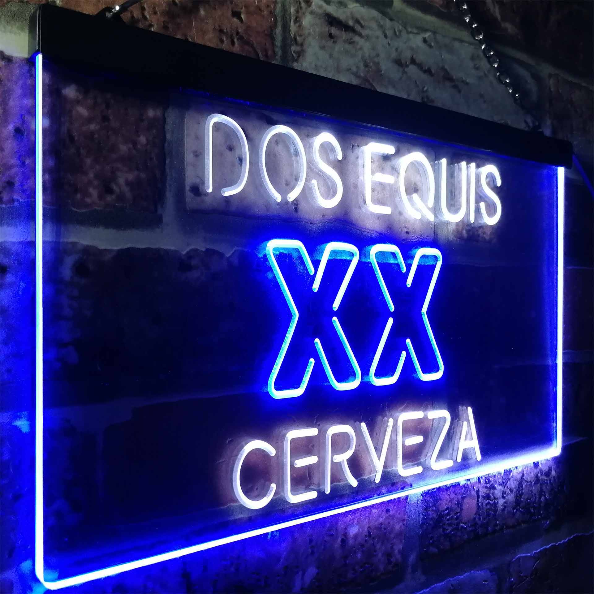 Dos Equis XX Cerveza Neon LED Sign