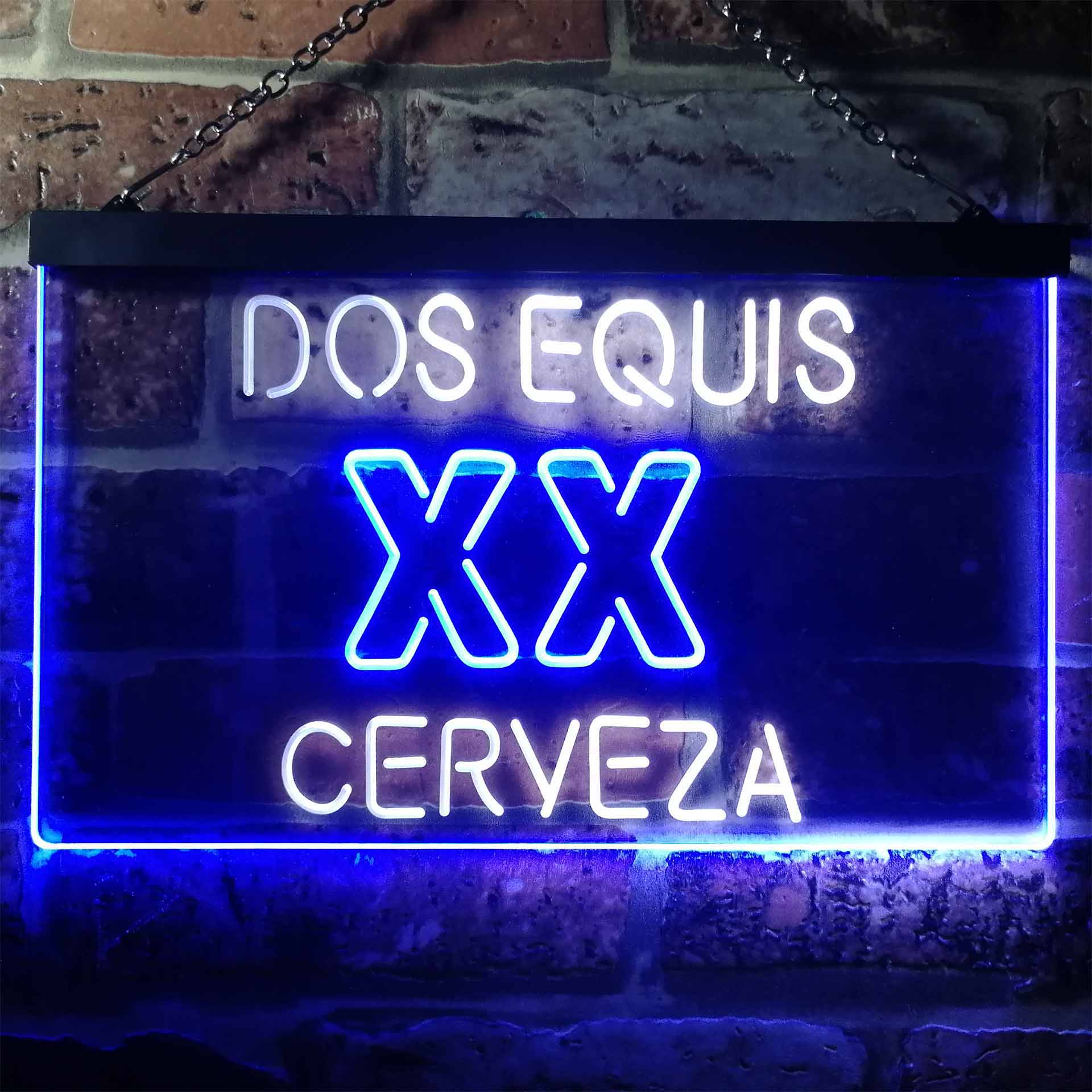 Dos Equis XX Cerveza Neon LED Sign