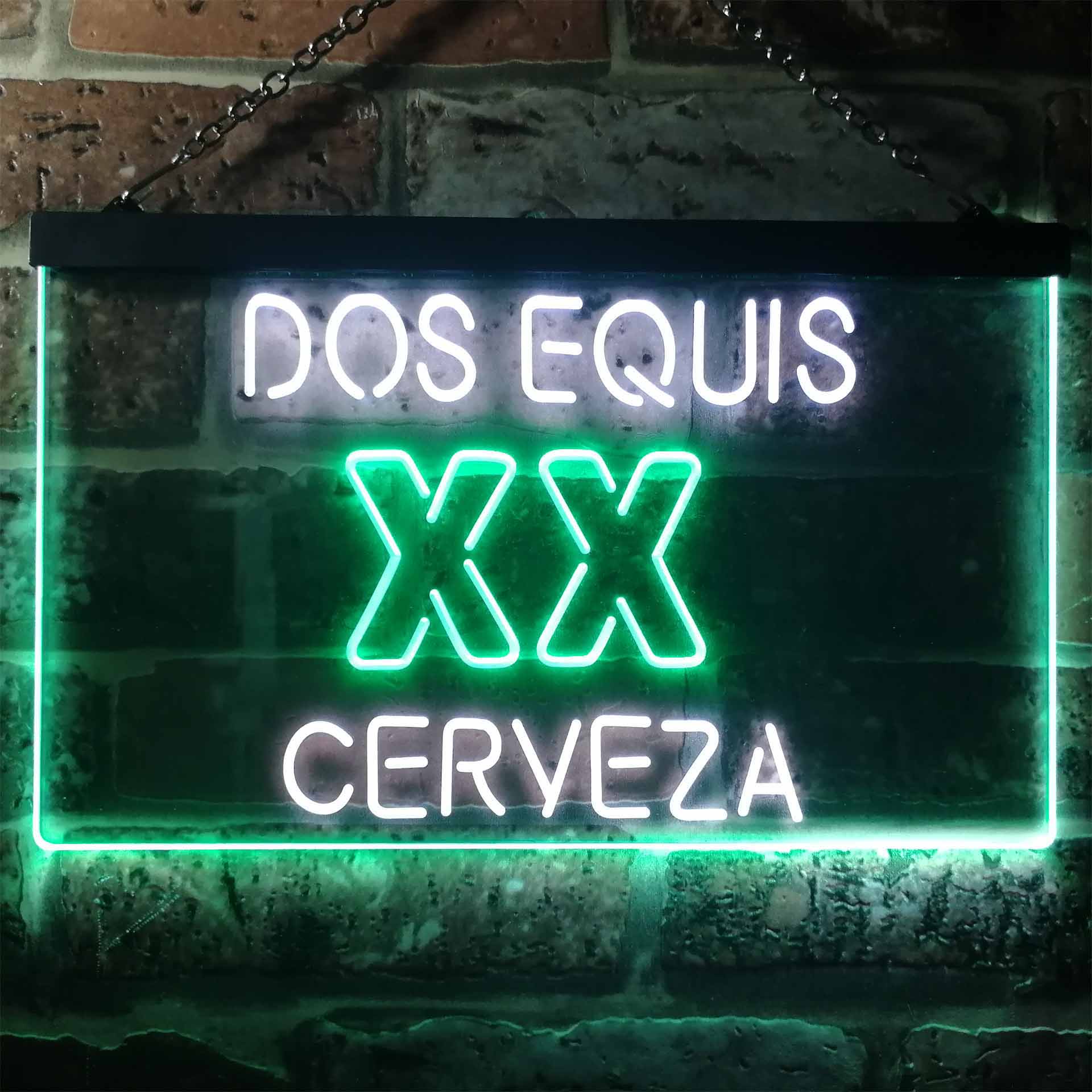 Dos Equis XX Cerveza Neon LED Sign