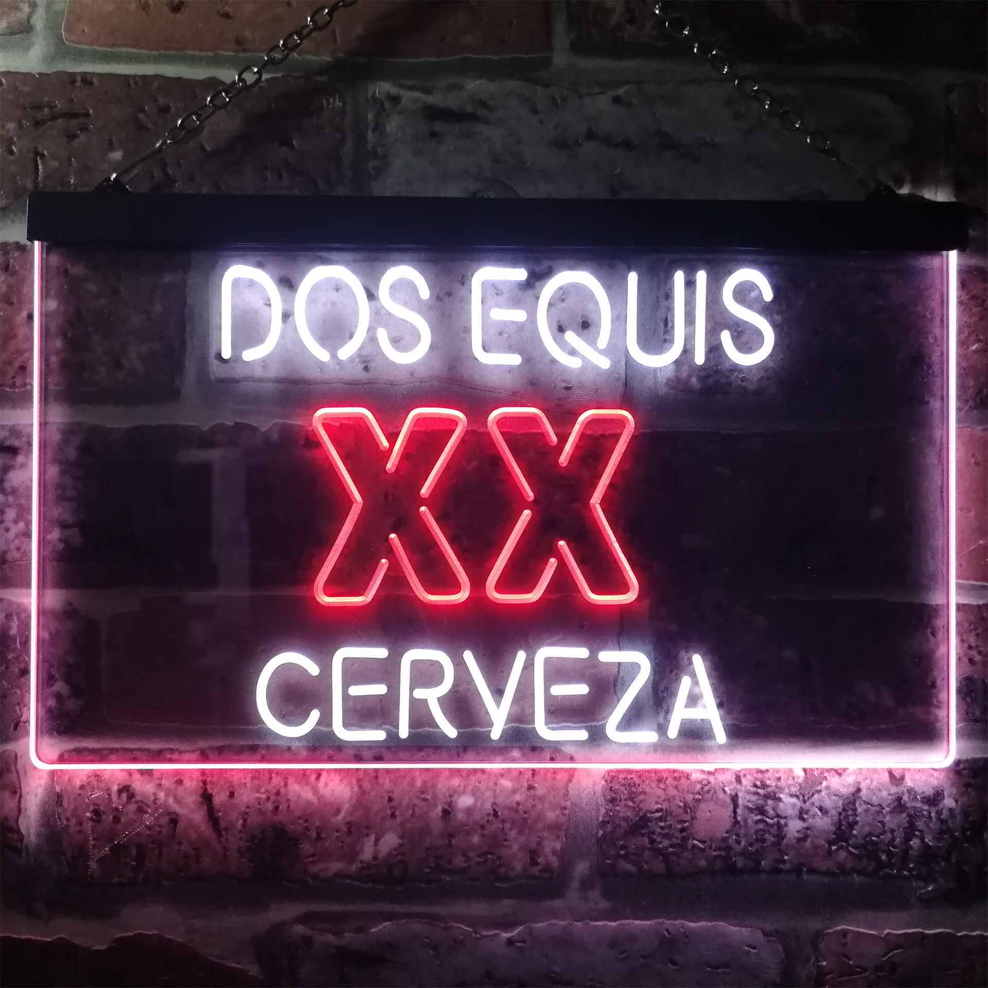 Dos Equis XX Cerveza Neon LED Sign