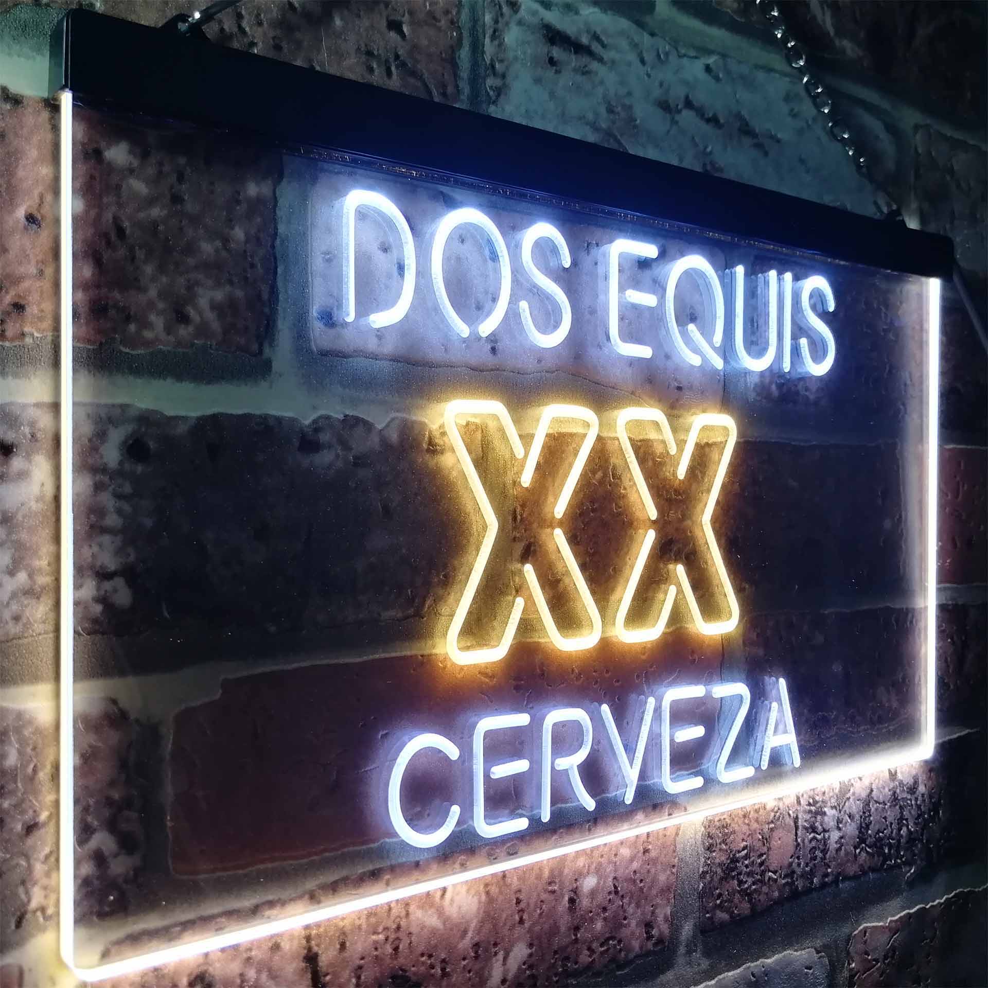 Dos Equis XX Cerveza Neon LED Sign