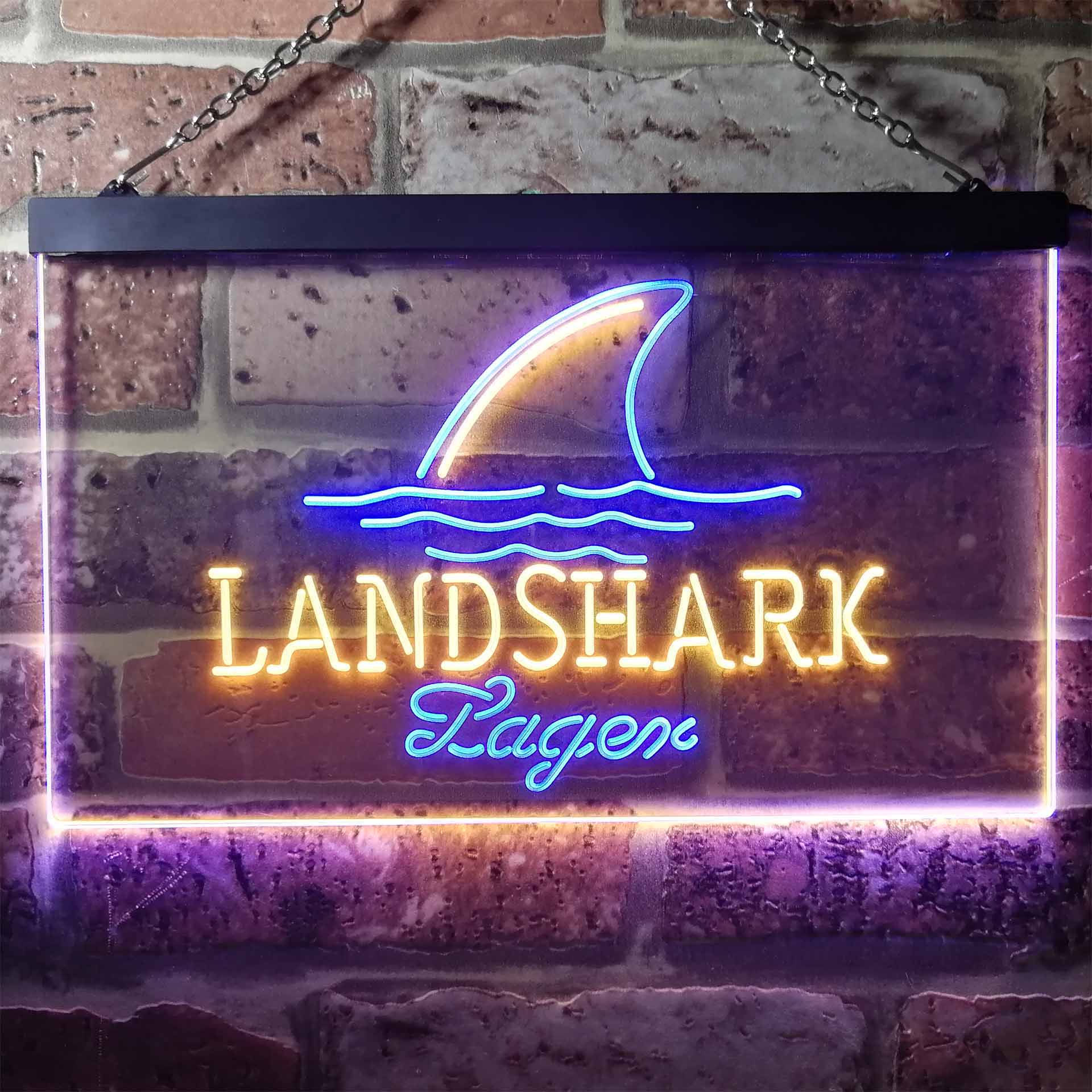 Landshark Larger Beer Neon LED Sign