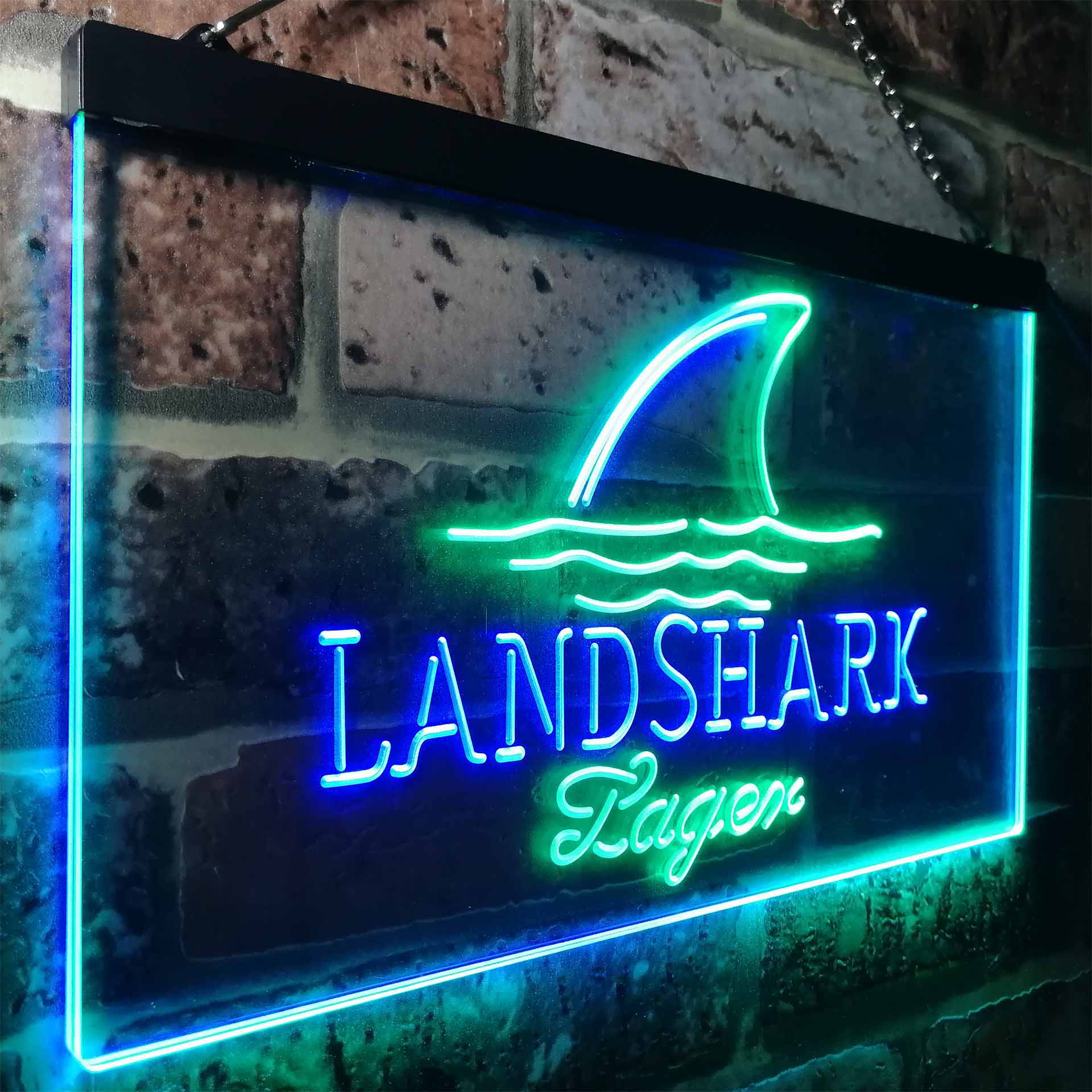 Landshark Larger Beer Neon LED Sign