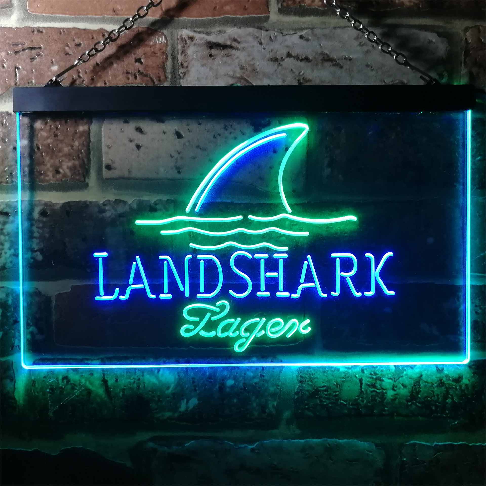 Landshark Larger Beer Neon LED Sign