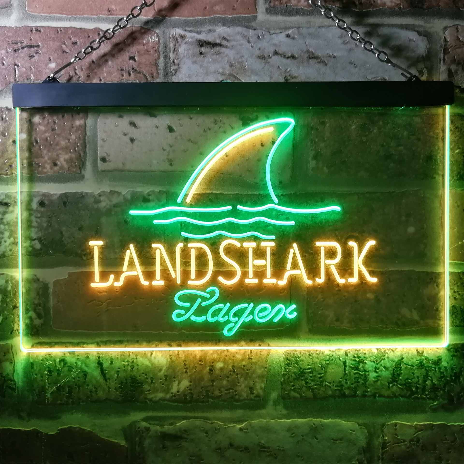 Landshark Larger Beer Neon LED Sign