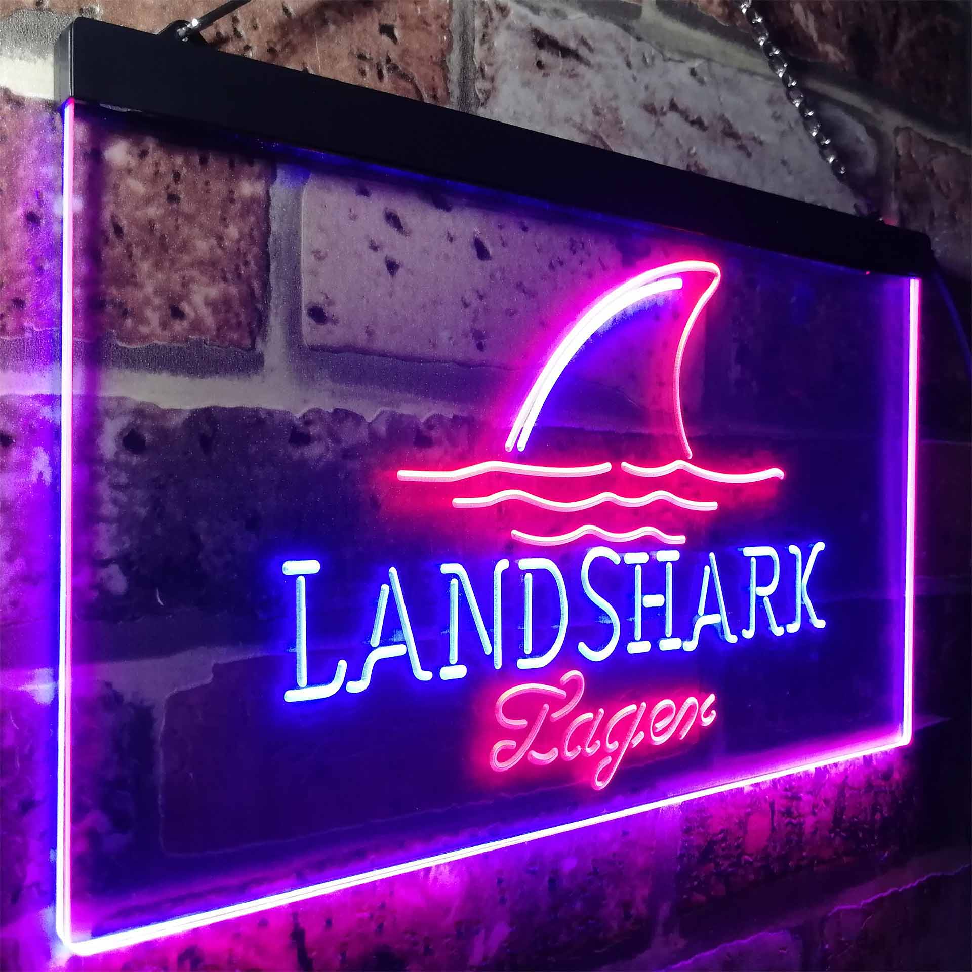 Landshark Larger Beer Neon LED Sign