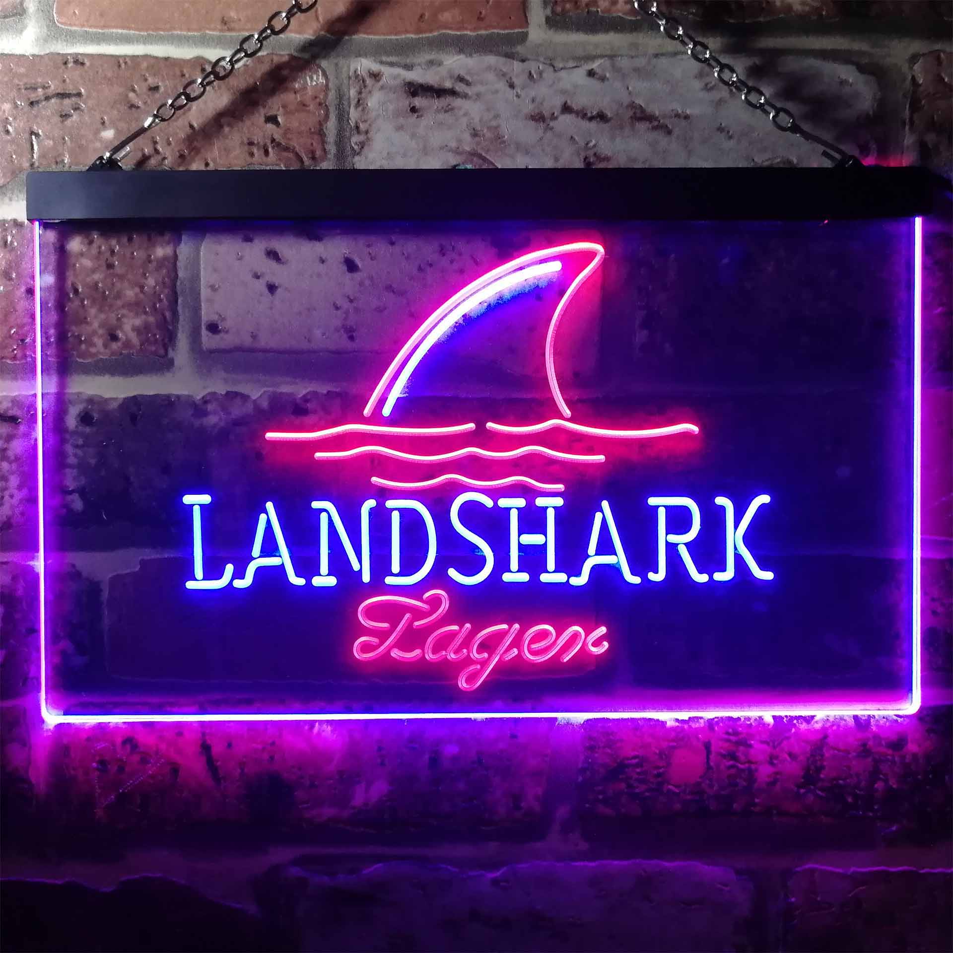 Landshark Larger Beer Neon LED Sign