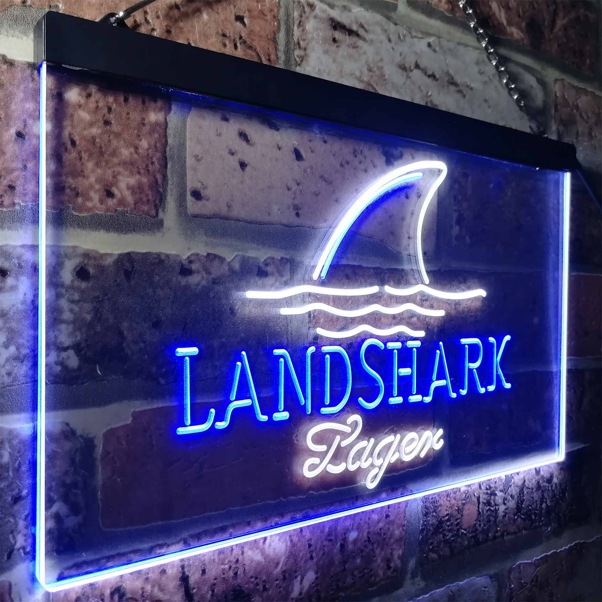 Landshark Larger Beer Neon LED Sign