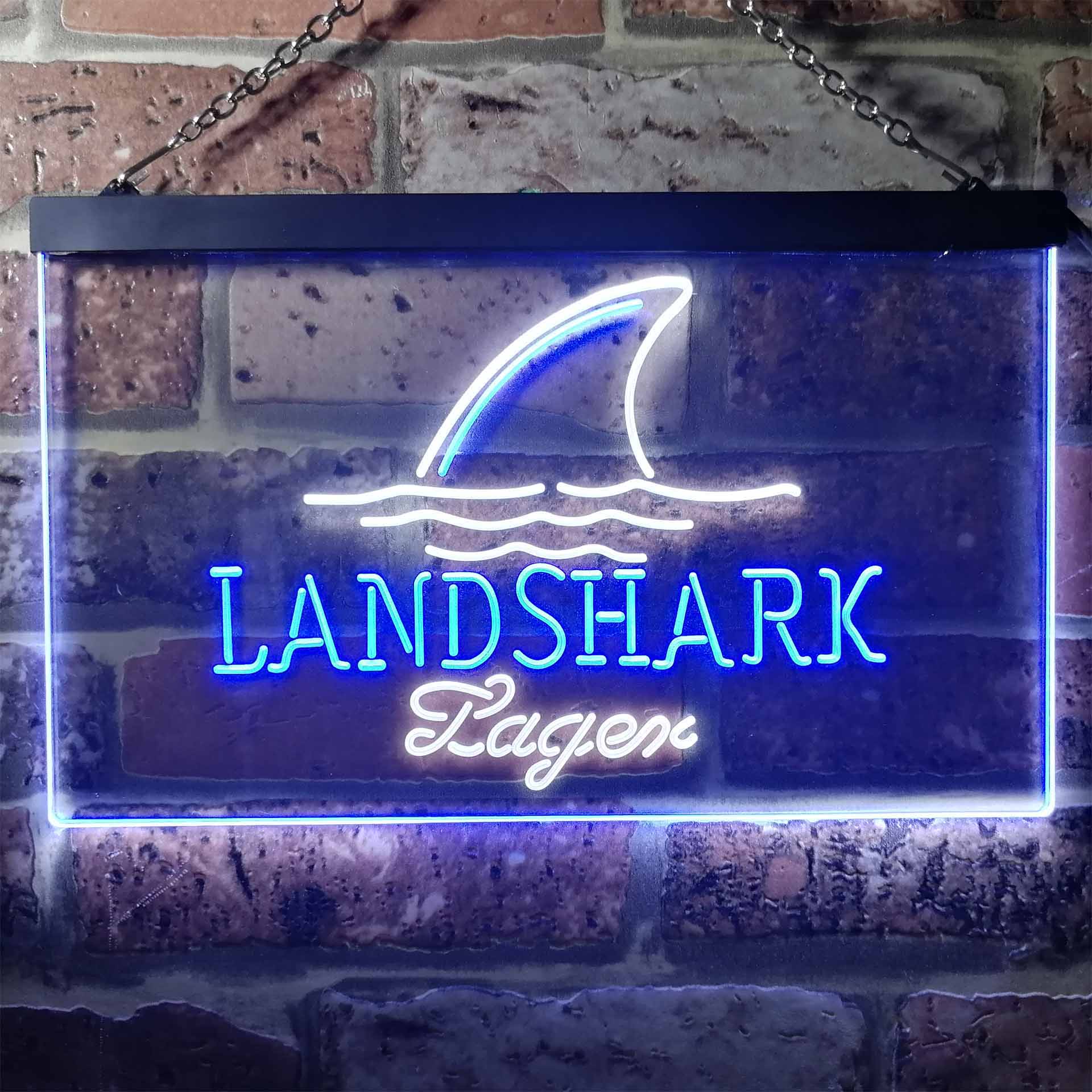 Landshark Larger Beer Neon LED Sign