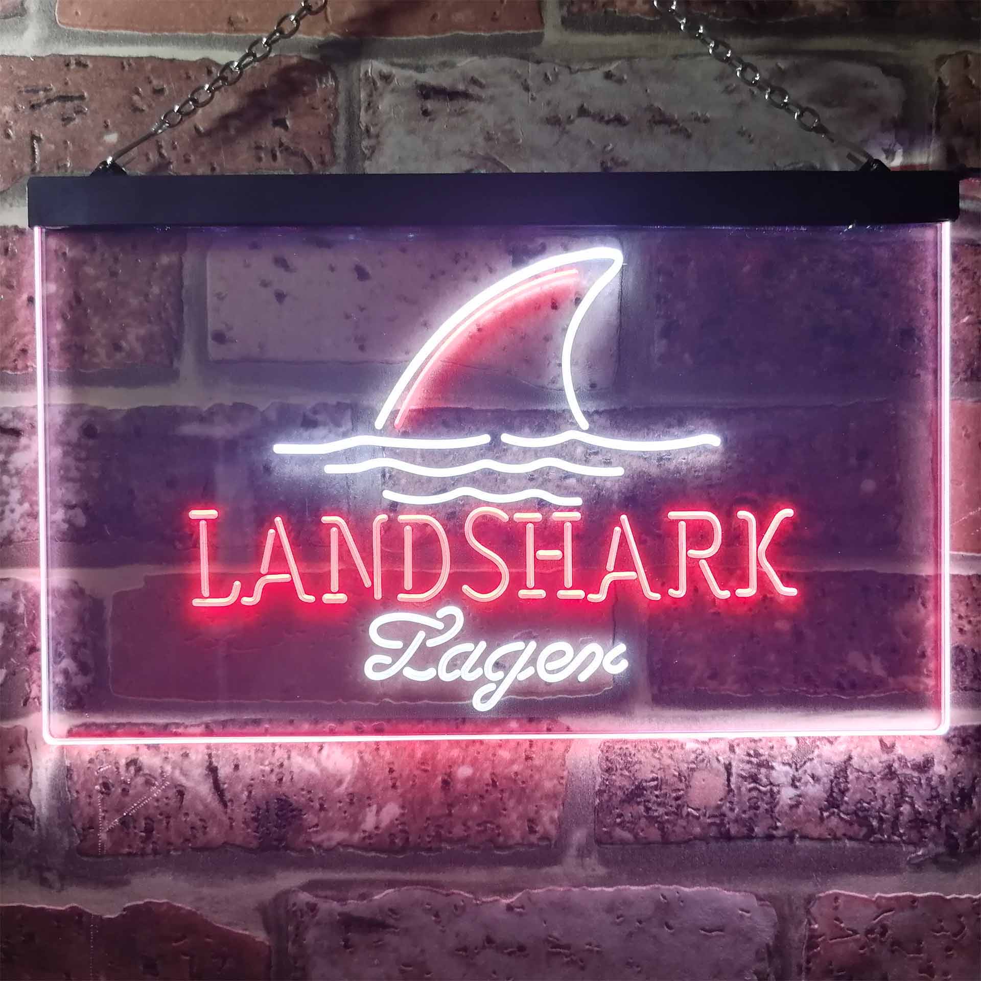 Landshark Larger Beer Neon LED Sign