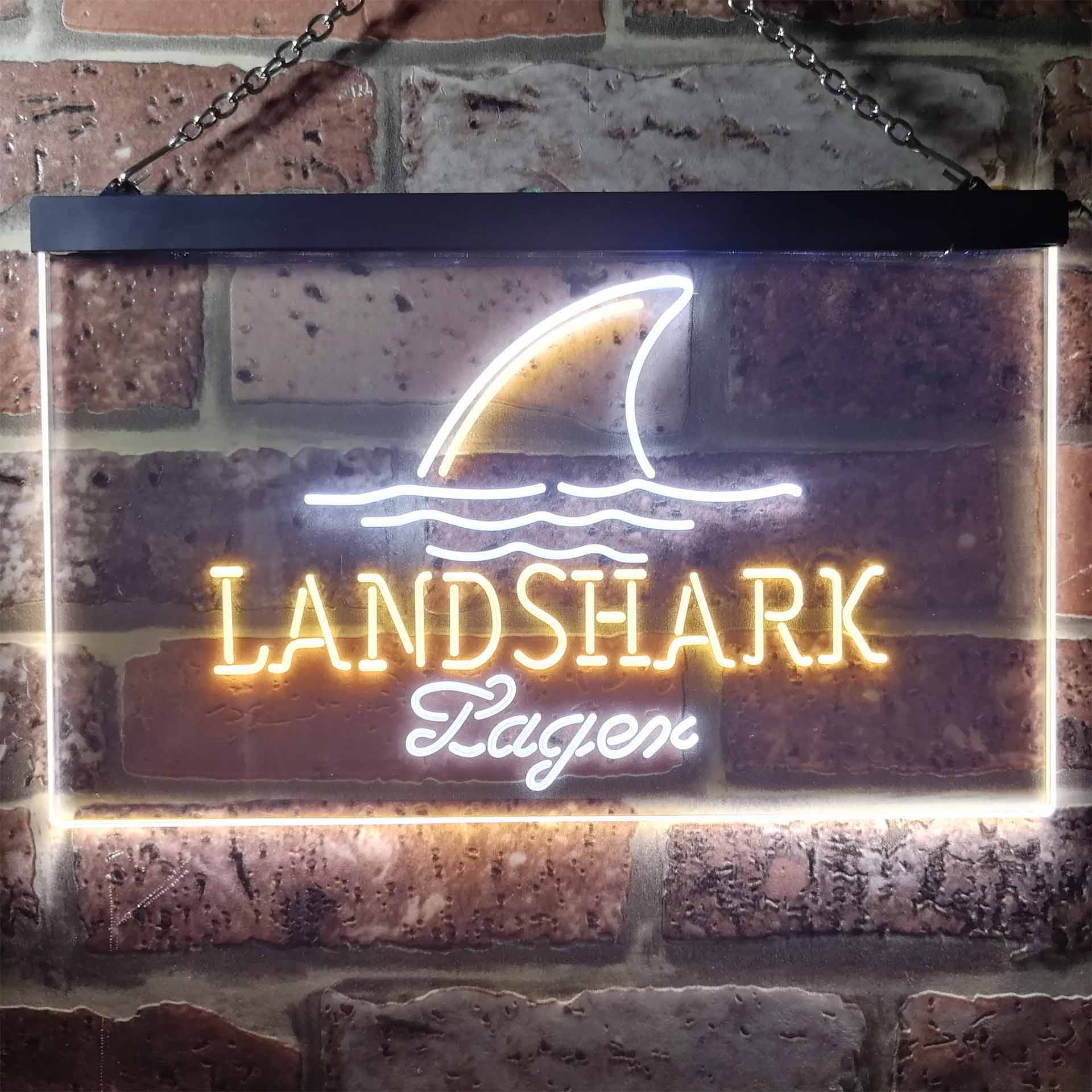 Landshark Larger Beer Neon LED Sign