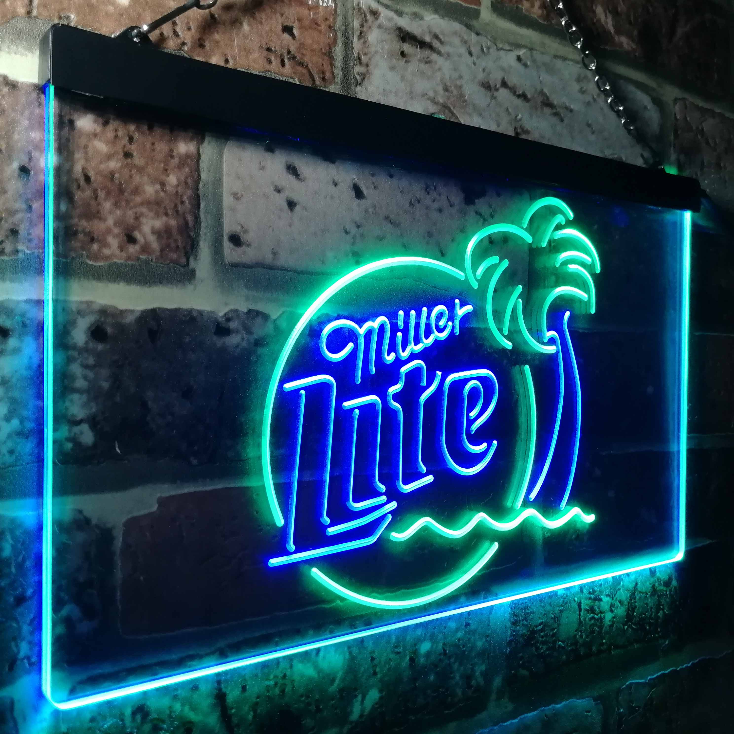 Miller Palm Tree Neon LED Sign