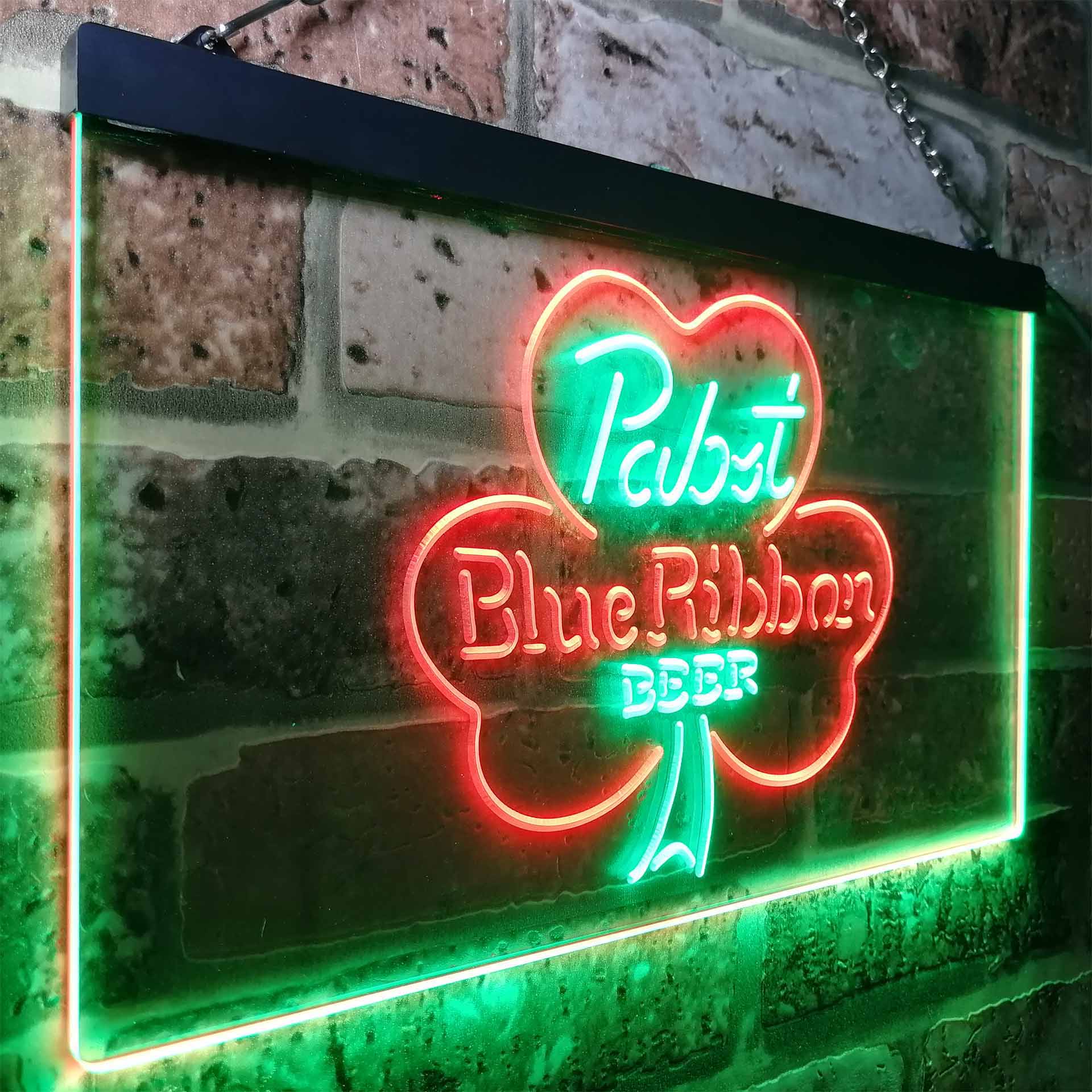 Pabst Blue Ribbon Beer Bar Neon LED Sign