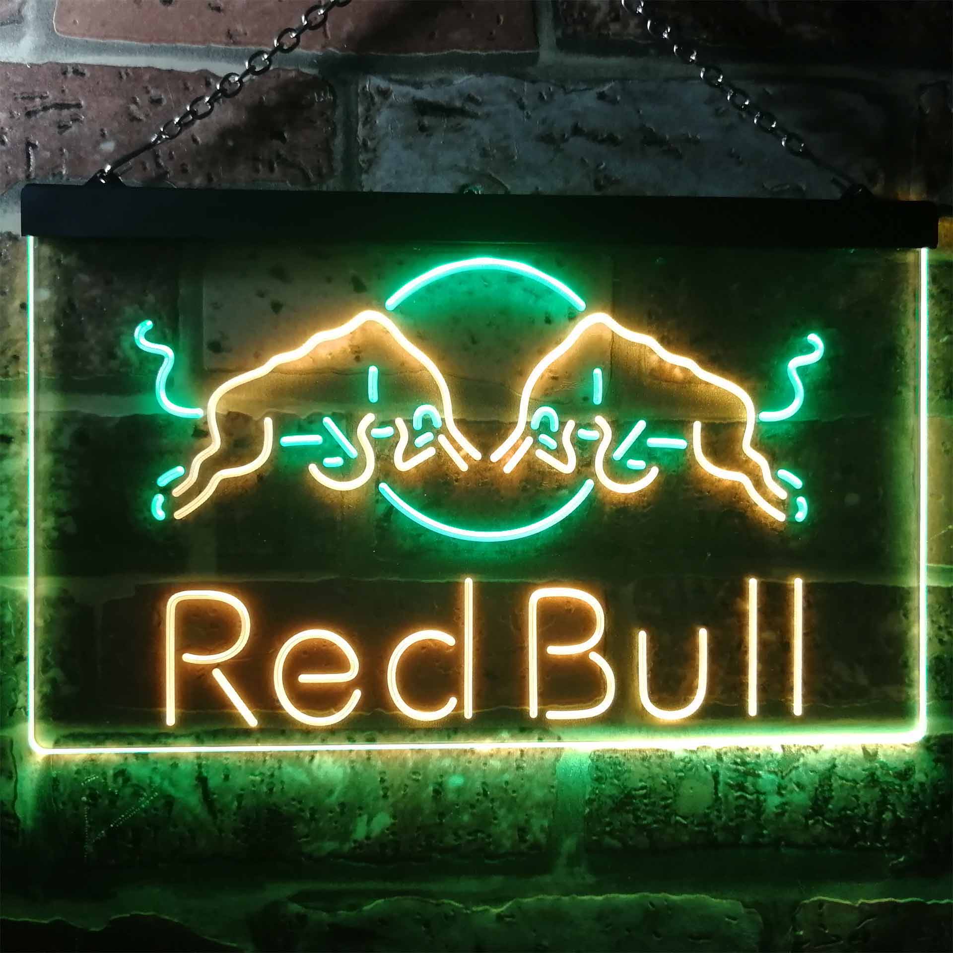 Red Bull Pub Bar Neon LED Sign