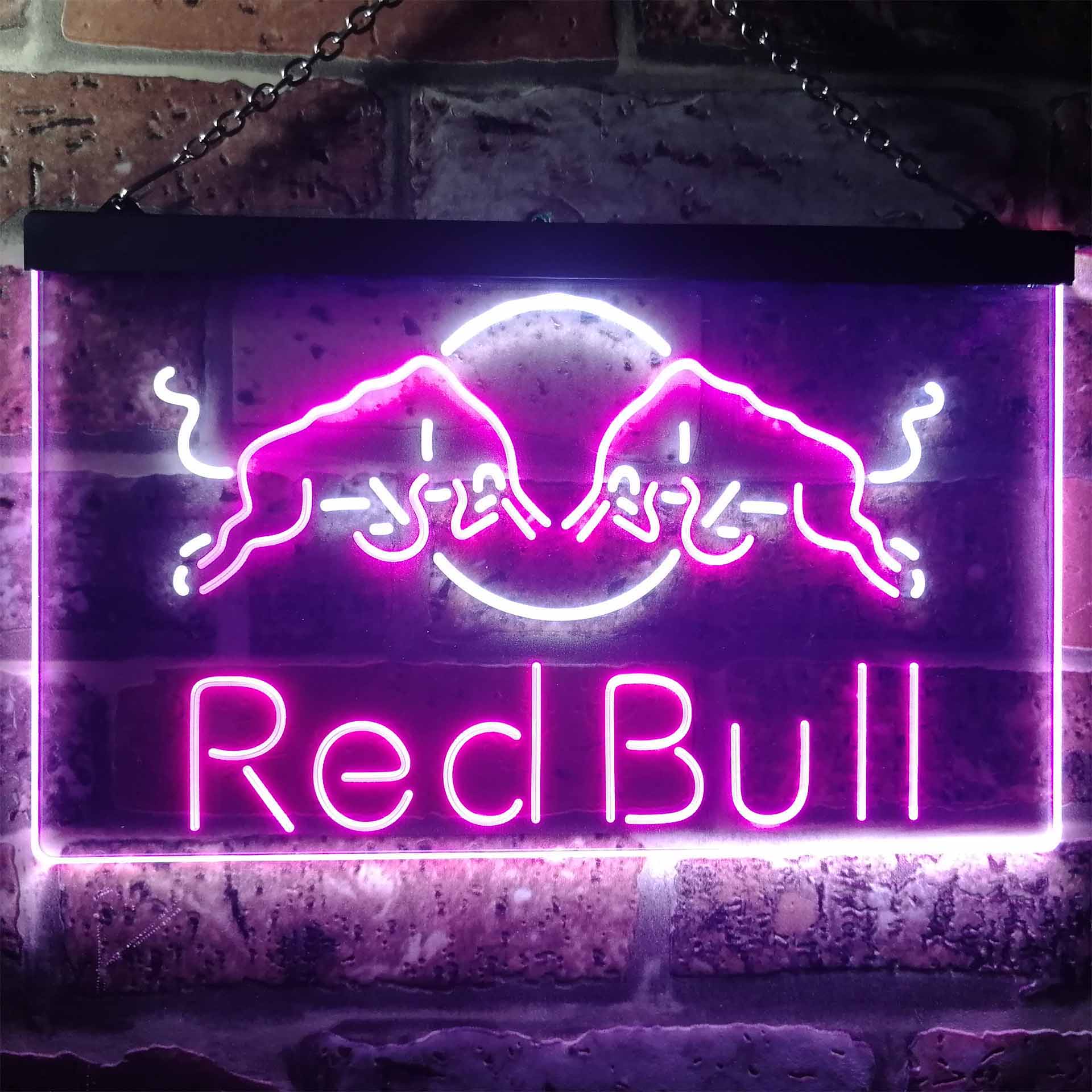 Red Bull Pub Bar Neon LED Sign