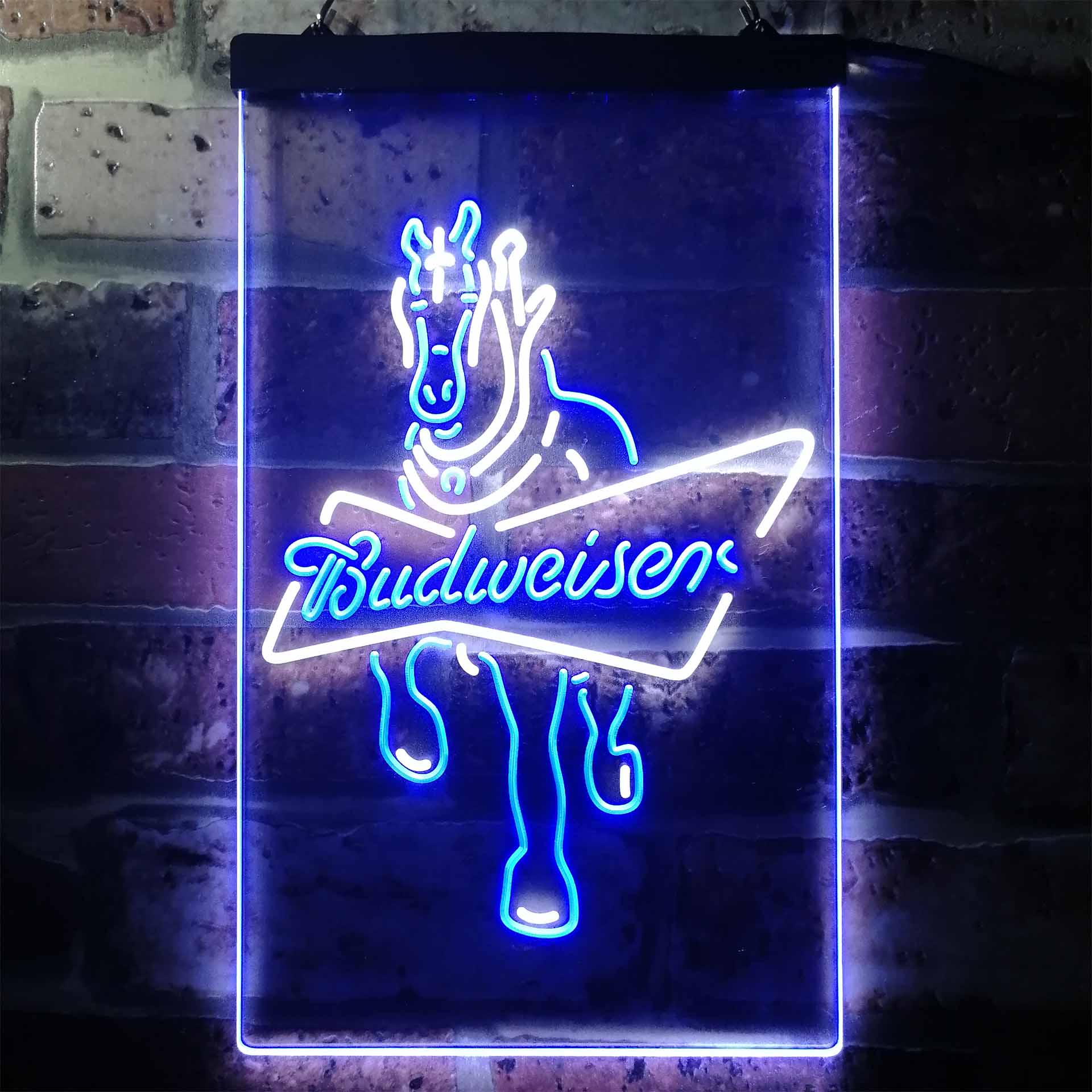 Budweiser Clydesdale Horse Neon LED Sign