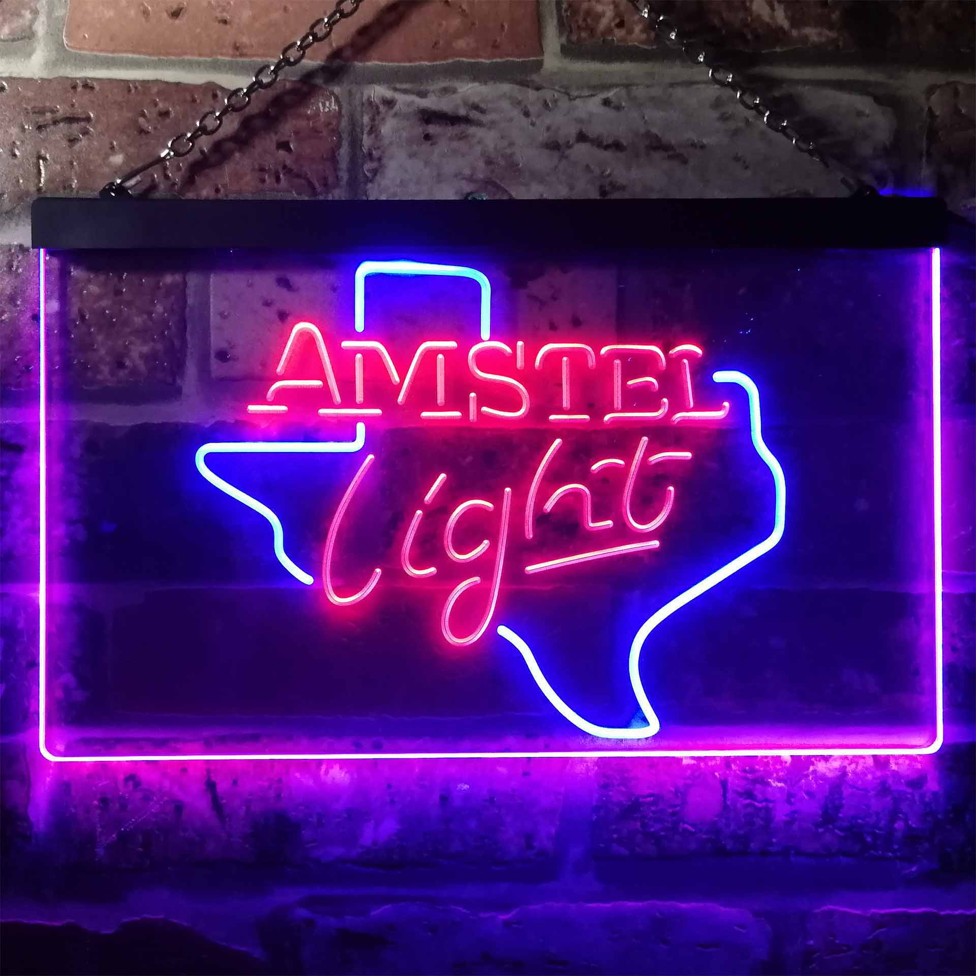 Amstel Light Texas Neon LED Sign