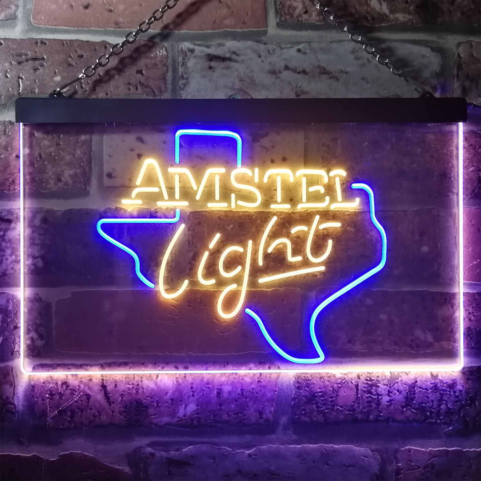 Amstel Light Texas Neon LED Sign