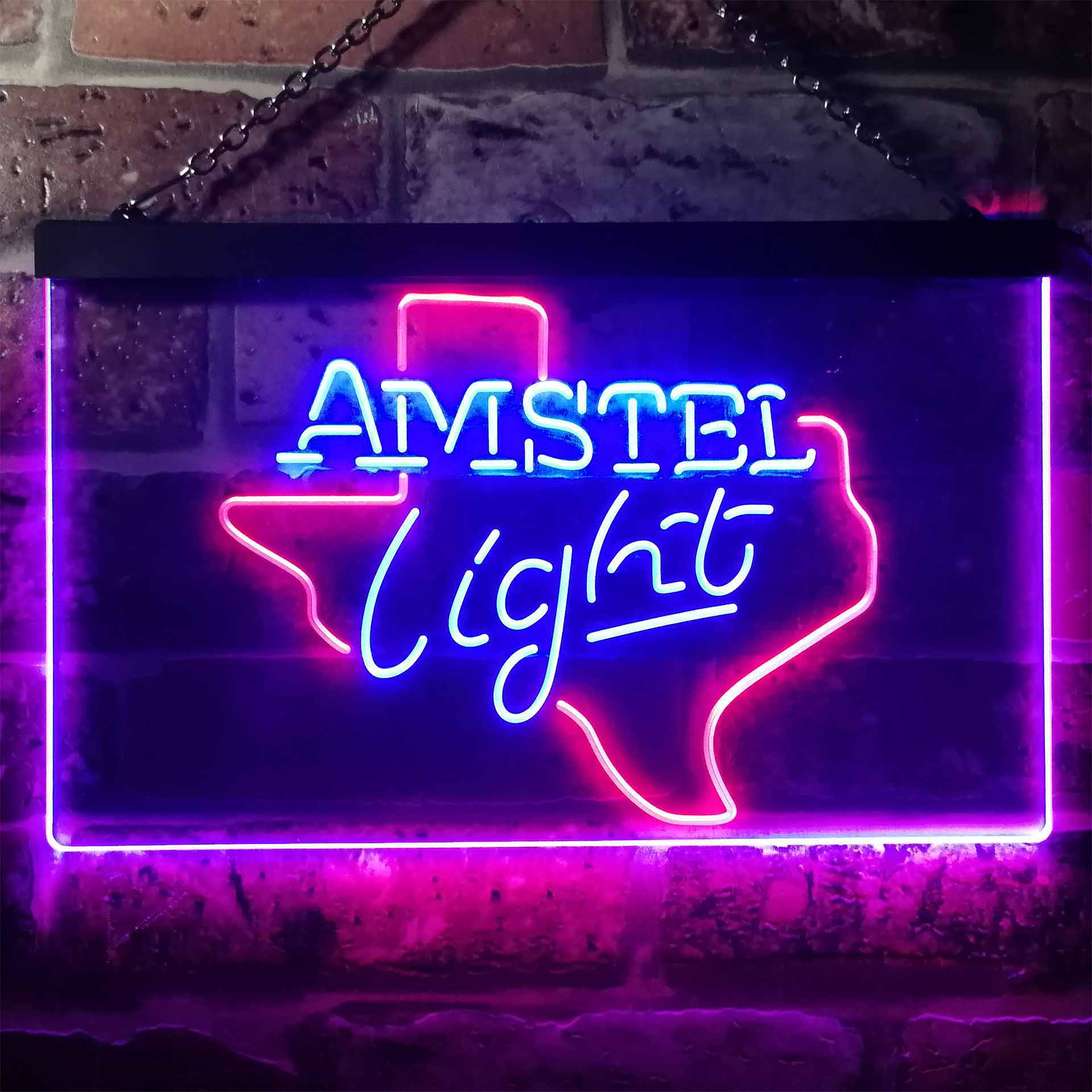 Amstel Light Texas Neon LED Sign