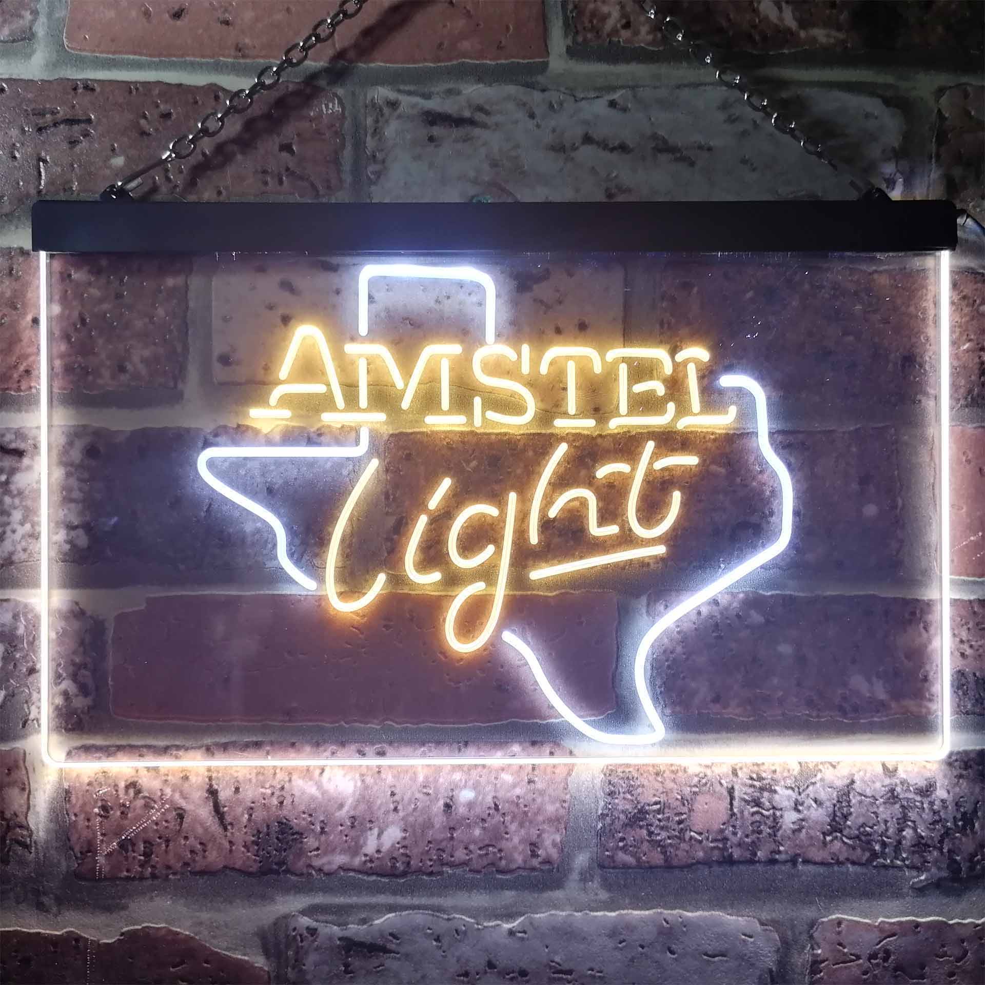 Amstel Light Texas Neon LED Sign