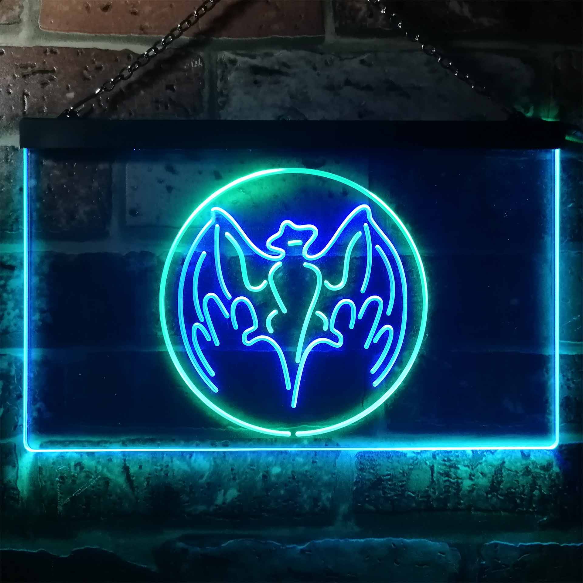 Bacardi Bat Beer Bar Neon LED Sign