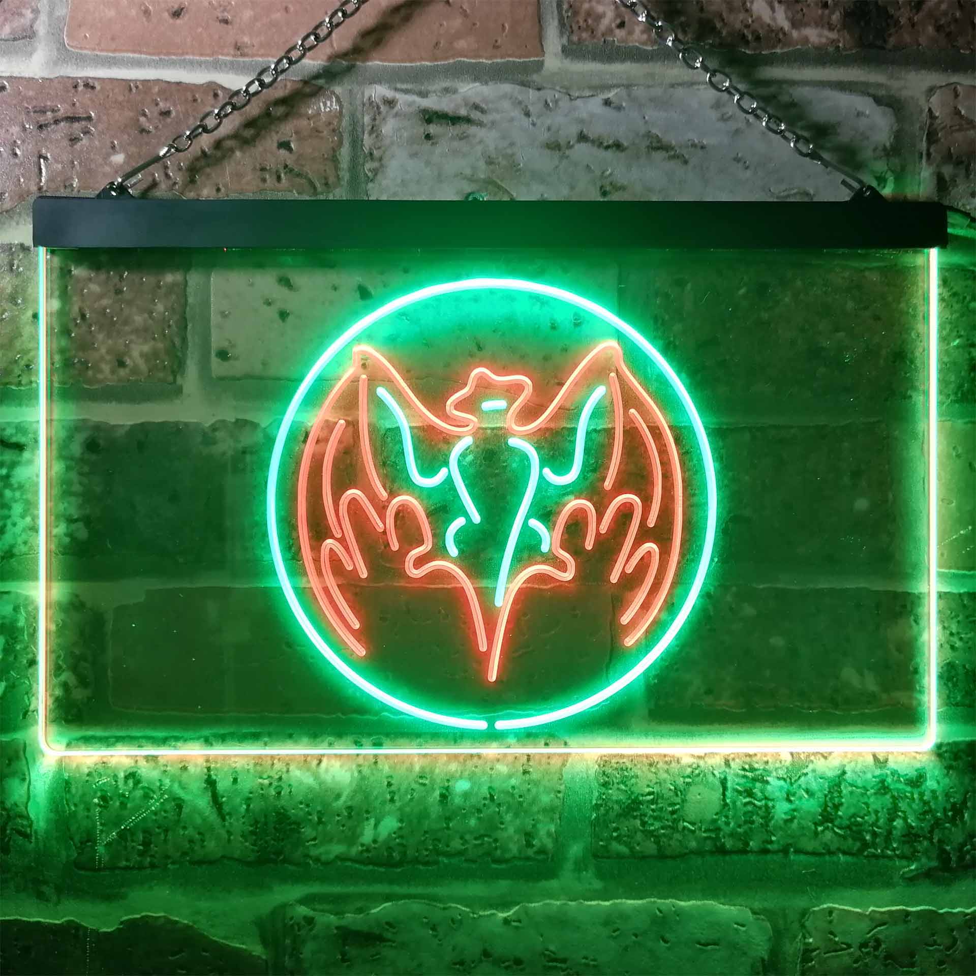 Bacardi Bat Beer Bar Neon Sign - LED LAB CAVE