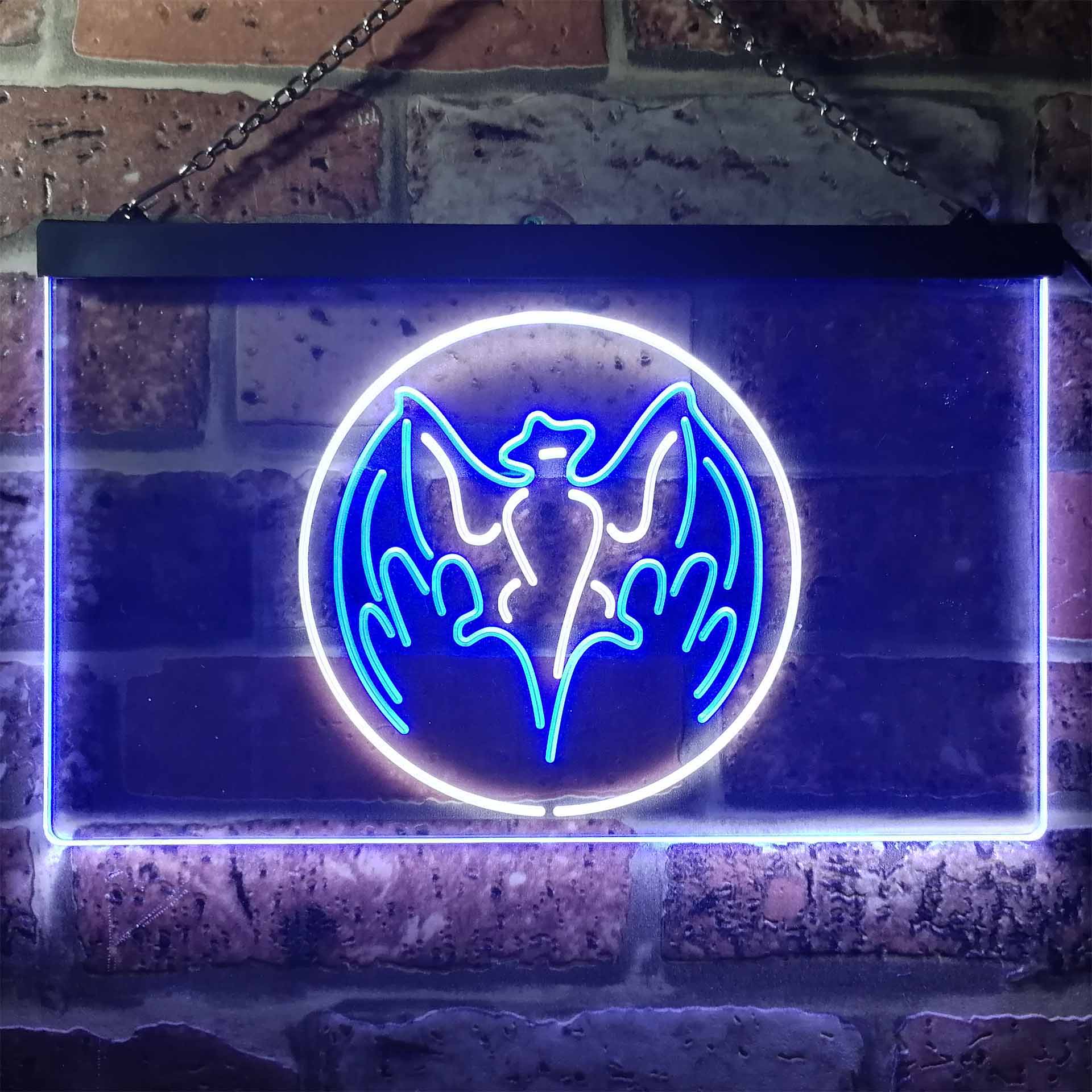 Bacardi Bat Beer Bar Neon LED Sign