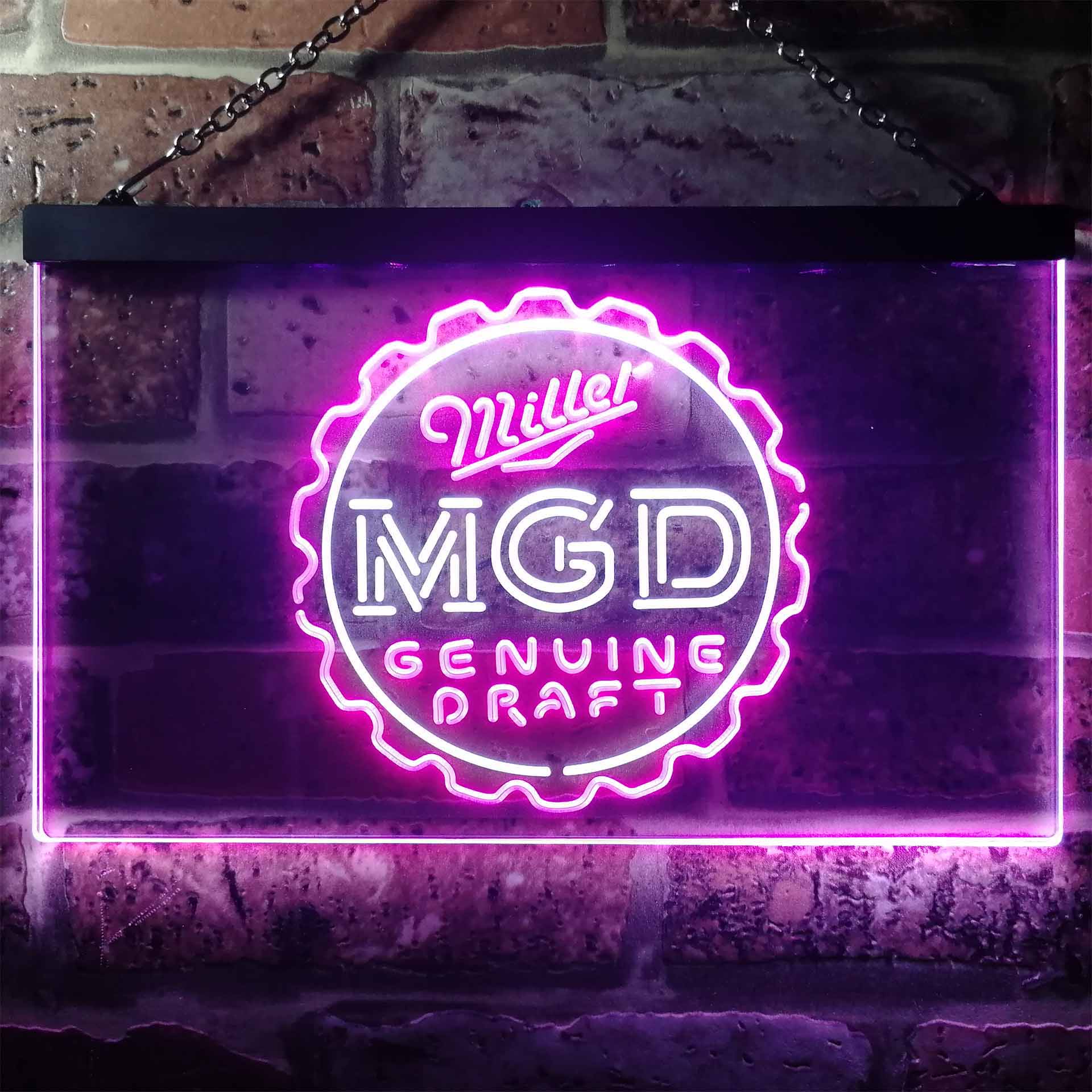 Miller Genuine Draft MGD Neon Sign LED LAB CAVE miller-genuine-draft-mgd-neon-sign-led-lab-cave