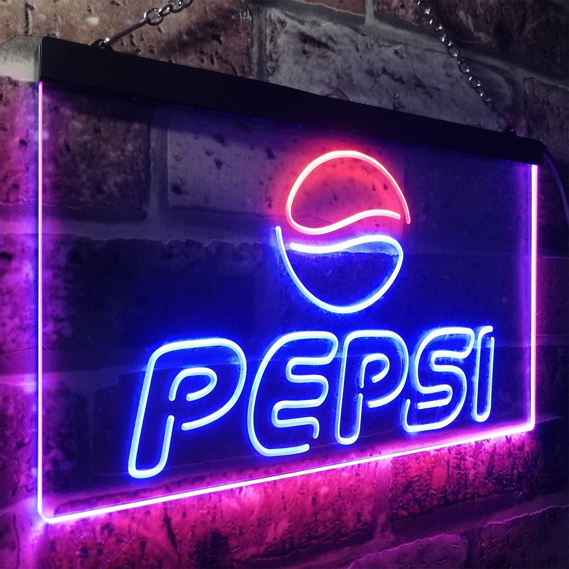 Pepsi Led Sign Pepsi Coke Drink Bar Neon Sign - LED LAB CAVE