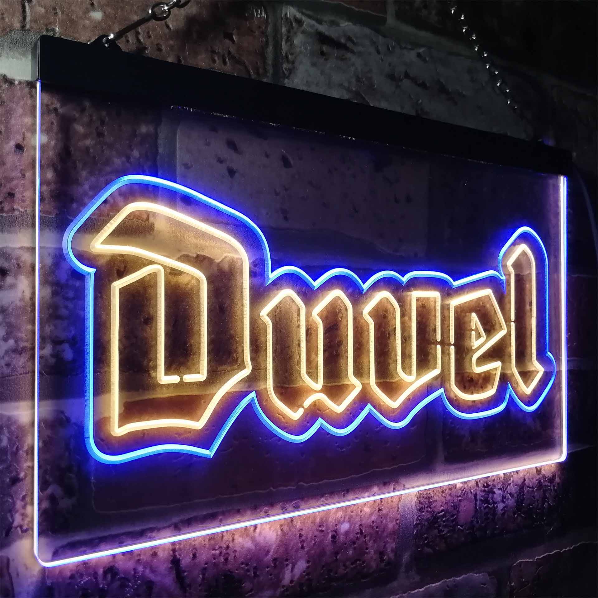 Duvel Beer Home Bar Neon LED Sign