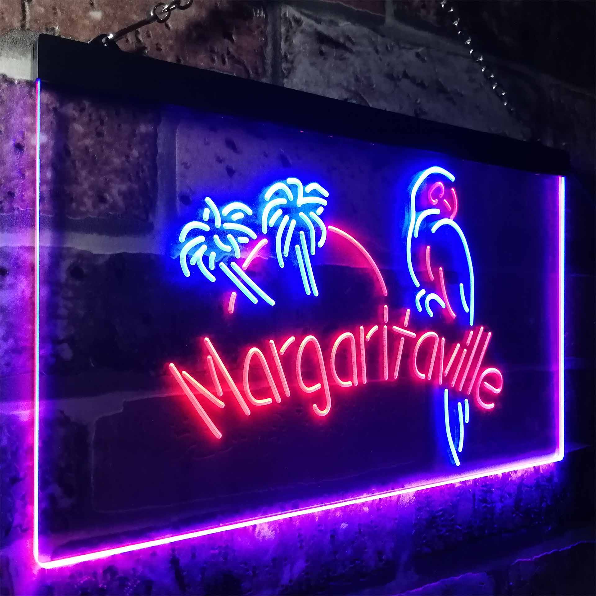 Jimmy Buffett Margaritaville Neon LED Sign