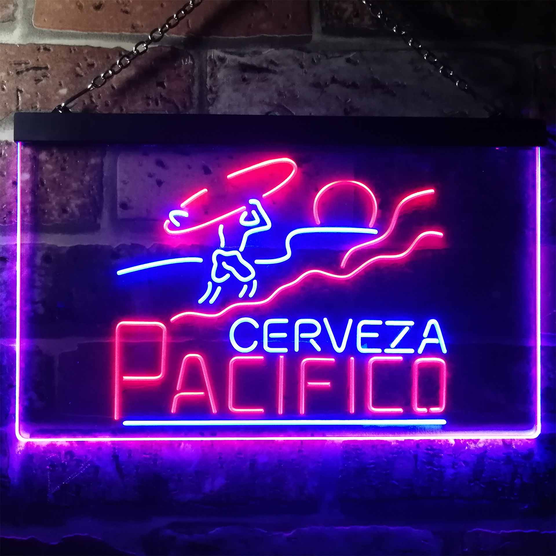 Pacifico Clara Mexican Cerveza Neon LED Sign