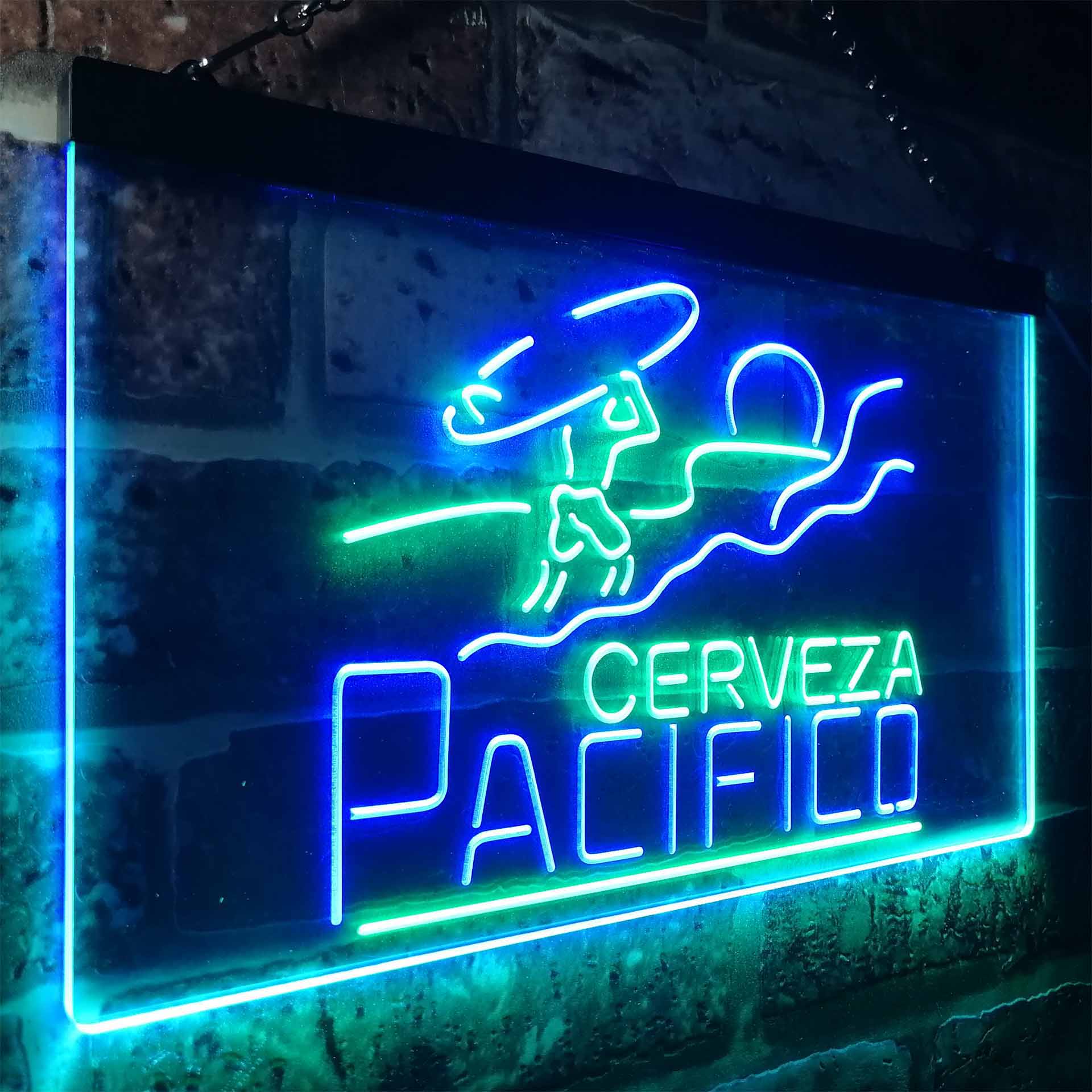 Pacifico Clara Mexican Cerveza Neon LED Sign