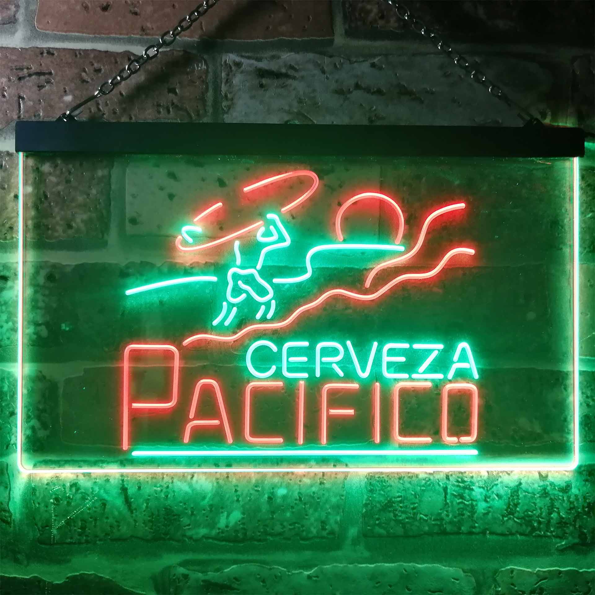 Pacifico Clara Mexican Cerveza Neon LED Sign