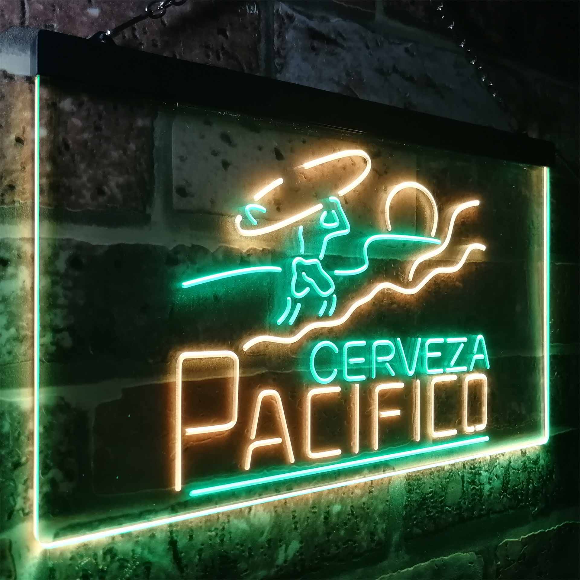 Pacifico Clara Mexican Cerveza Neon LED Sign